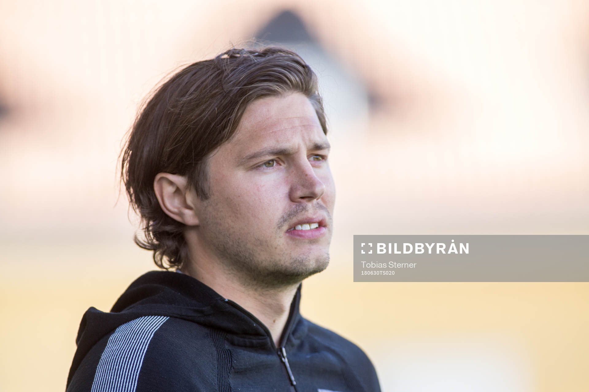 Hammarbys tränare Isak Dahlin
