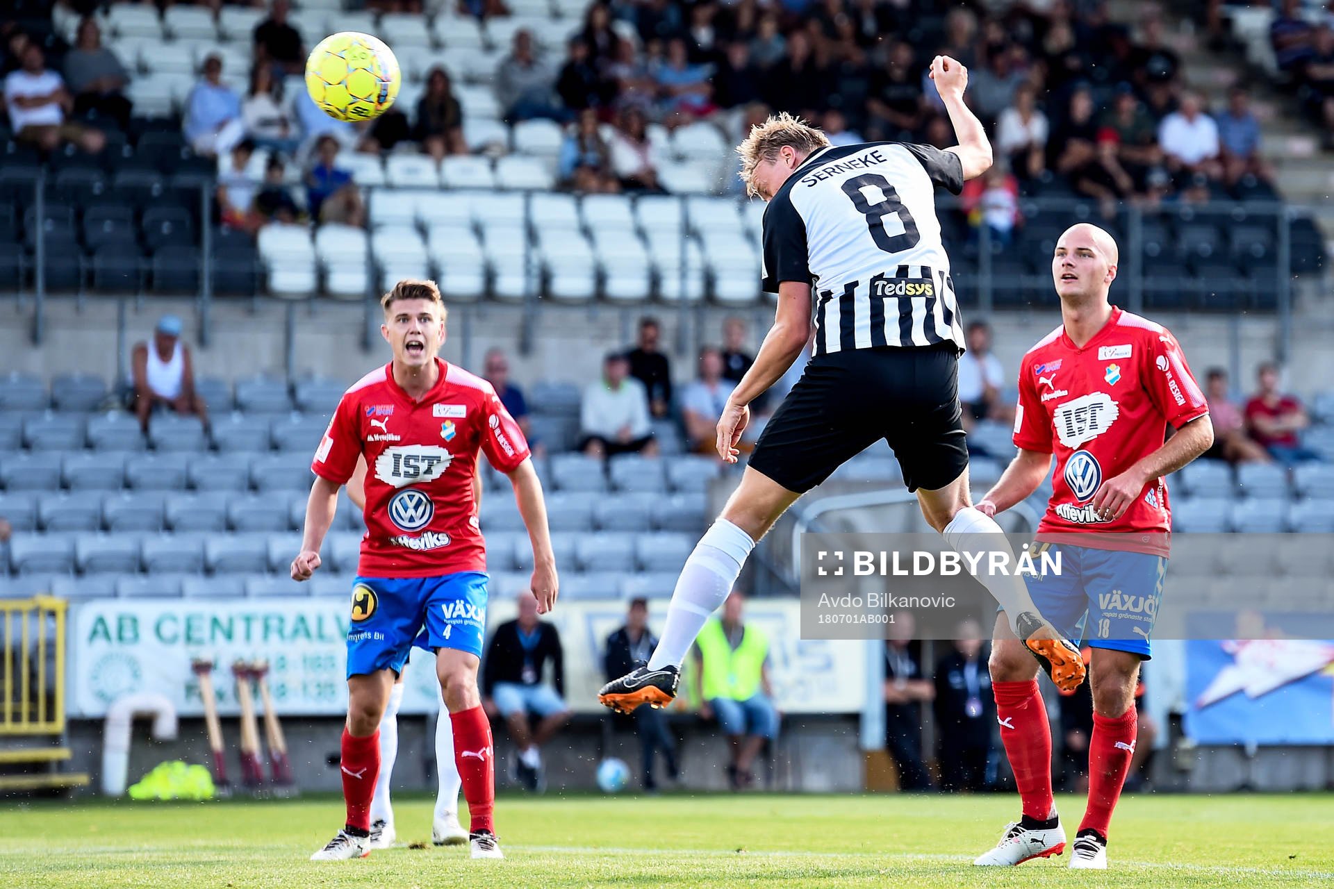 Landskronas Måns Ekvall gör 1-0