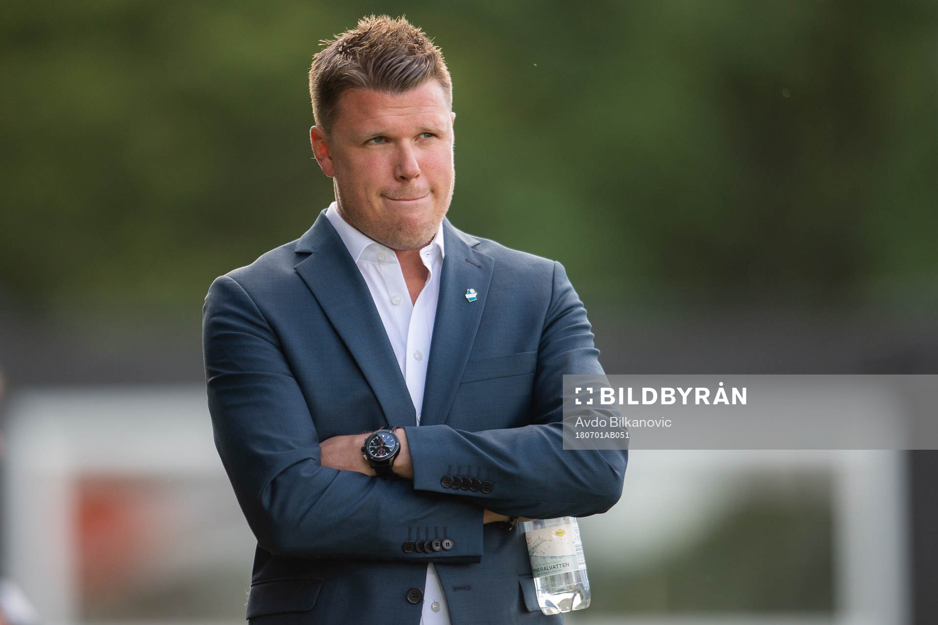 Östers tränare Christian Järdler