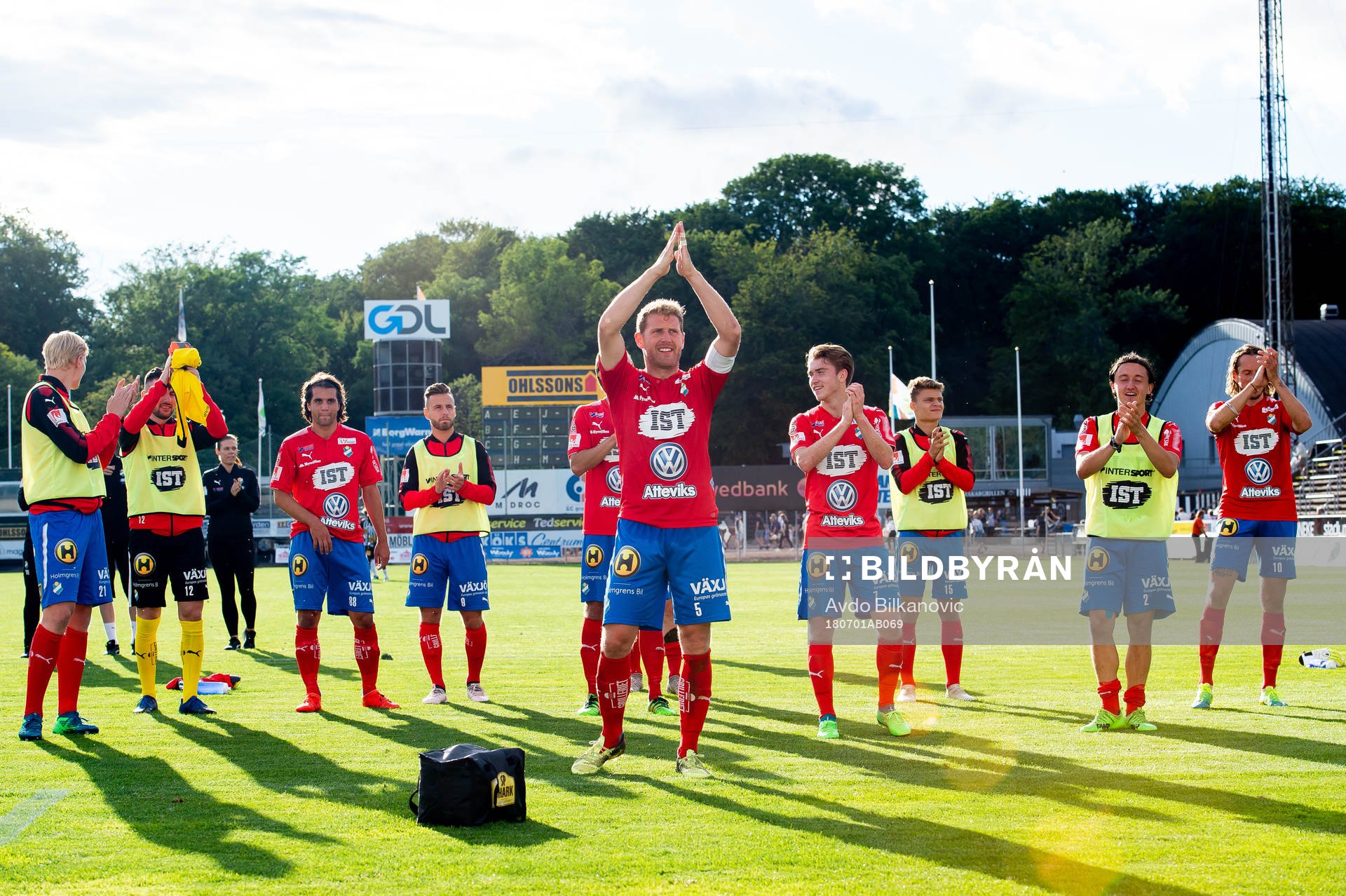 Östers Stefan Karlsson jublar