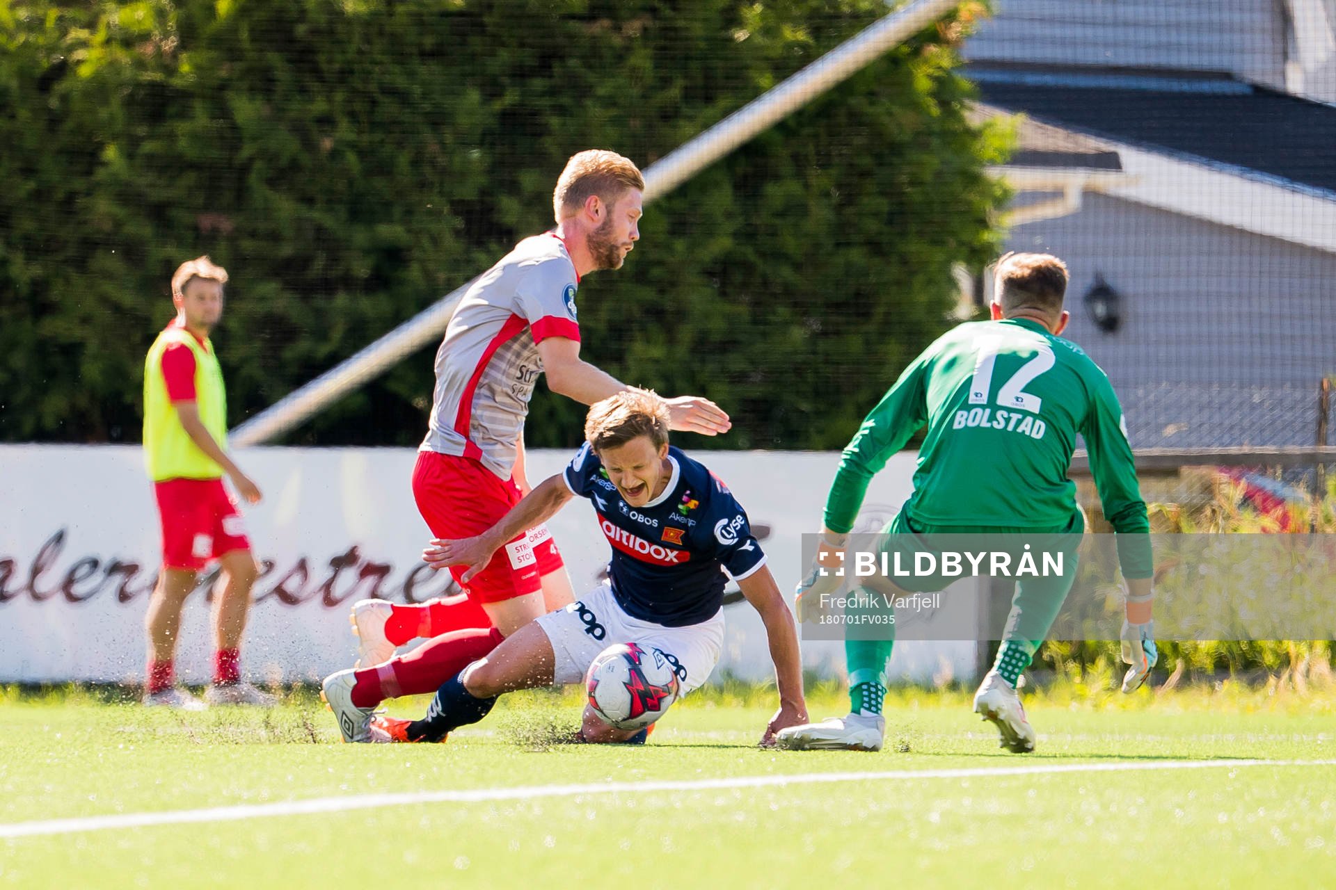Kristian Jahr of Strømmen, André Danielsen of Viking and