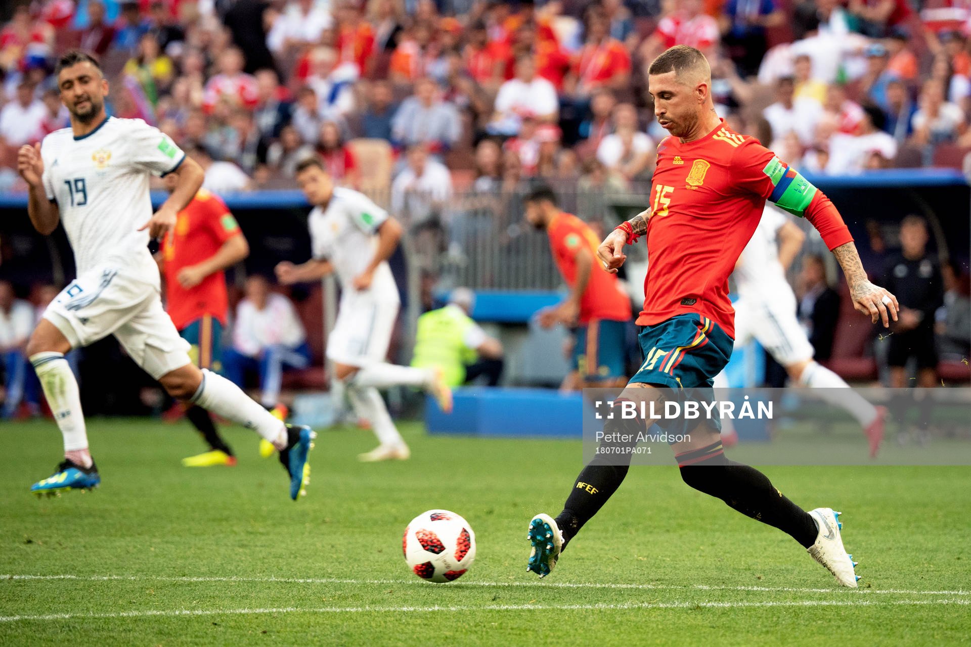 Sergio Ramos of Spain