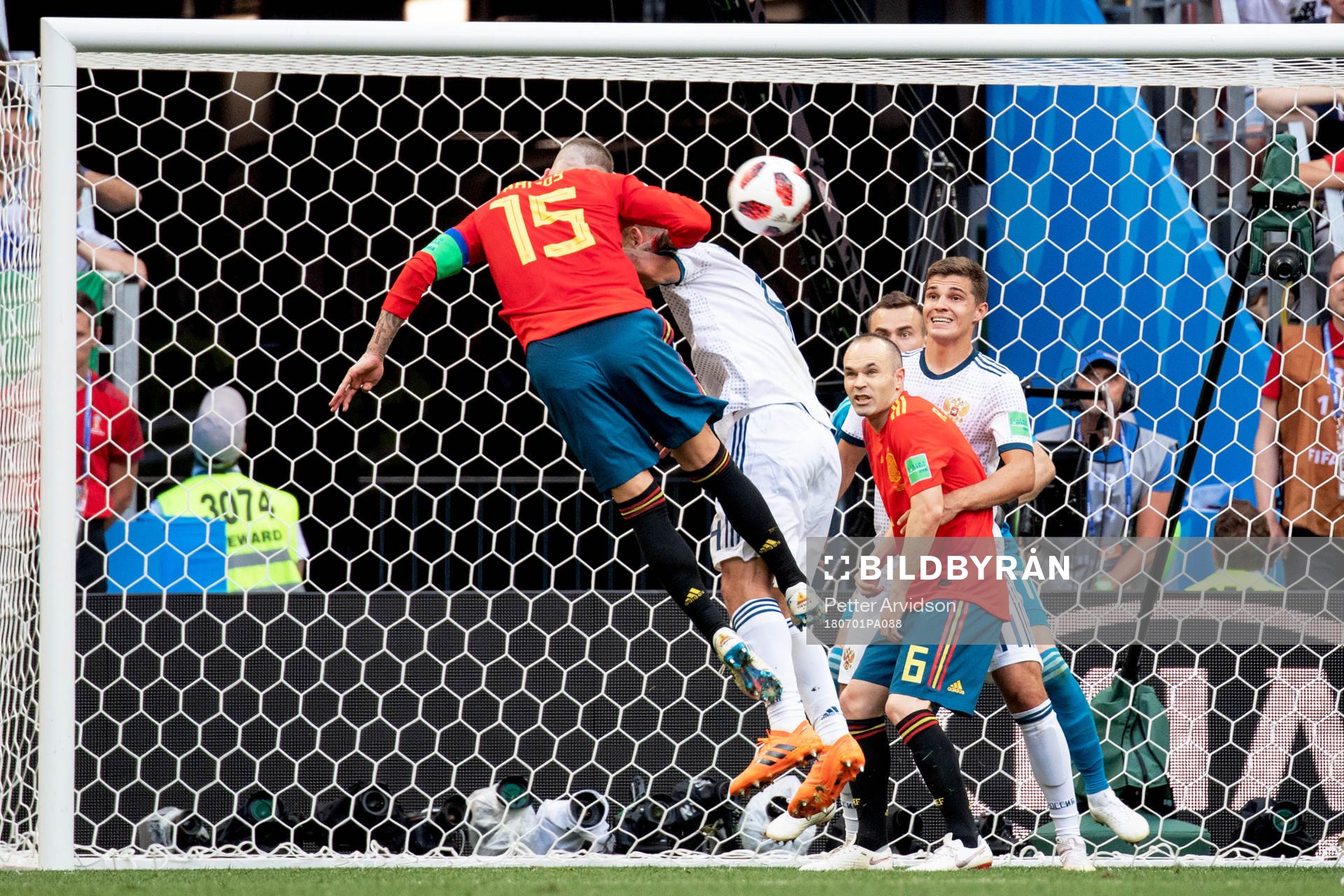 Sergio Ramos of Spain