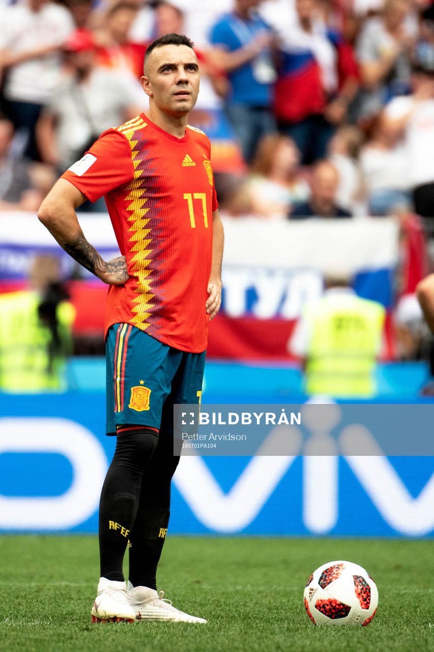 Iago Aspas of Spain