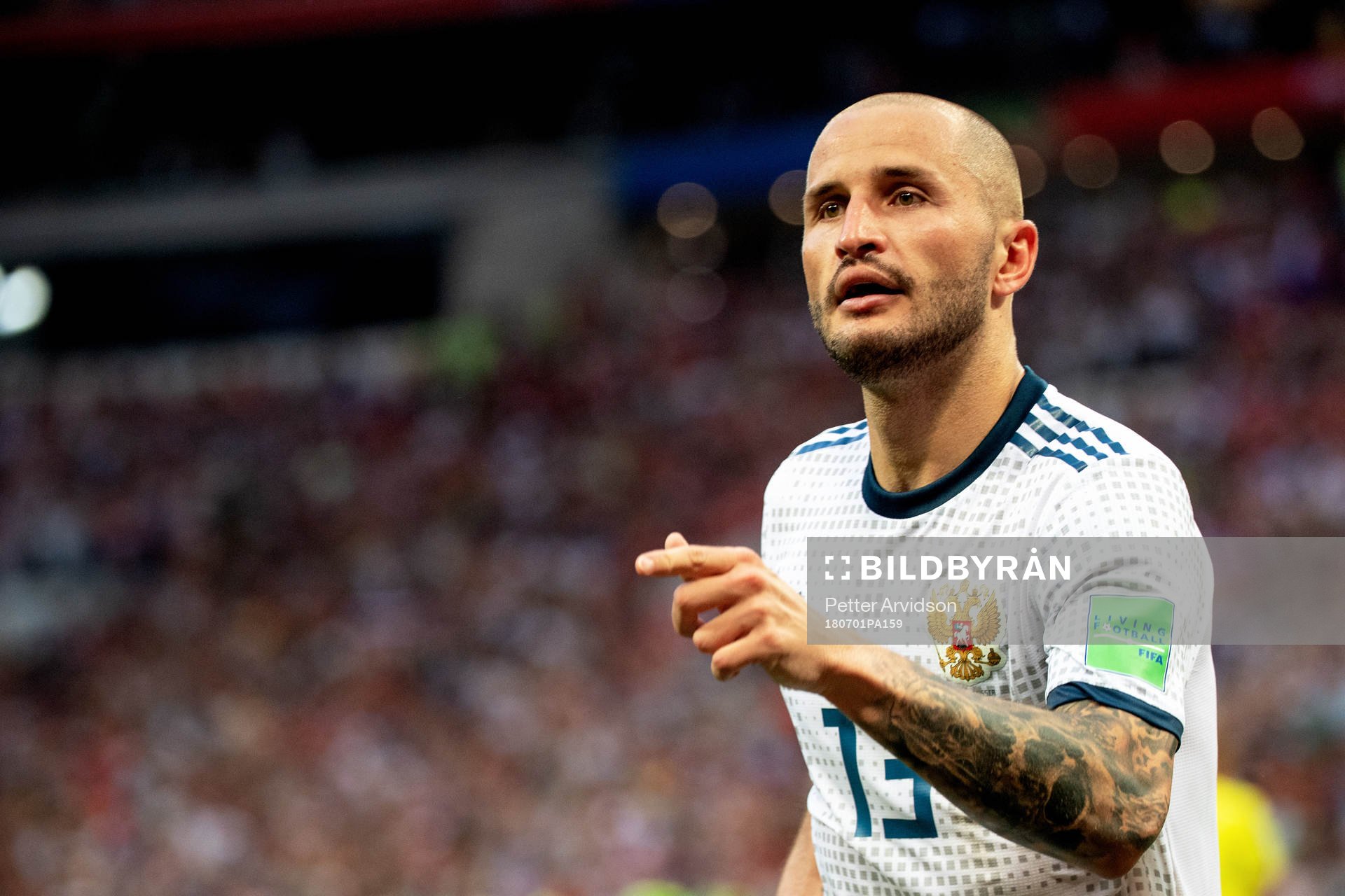 Fedor Kudriashov of Russia celebrates