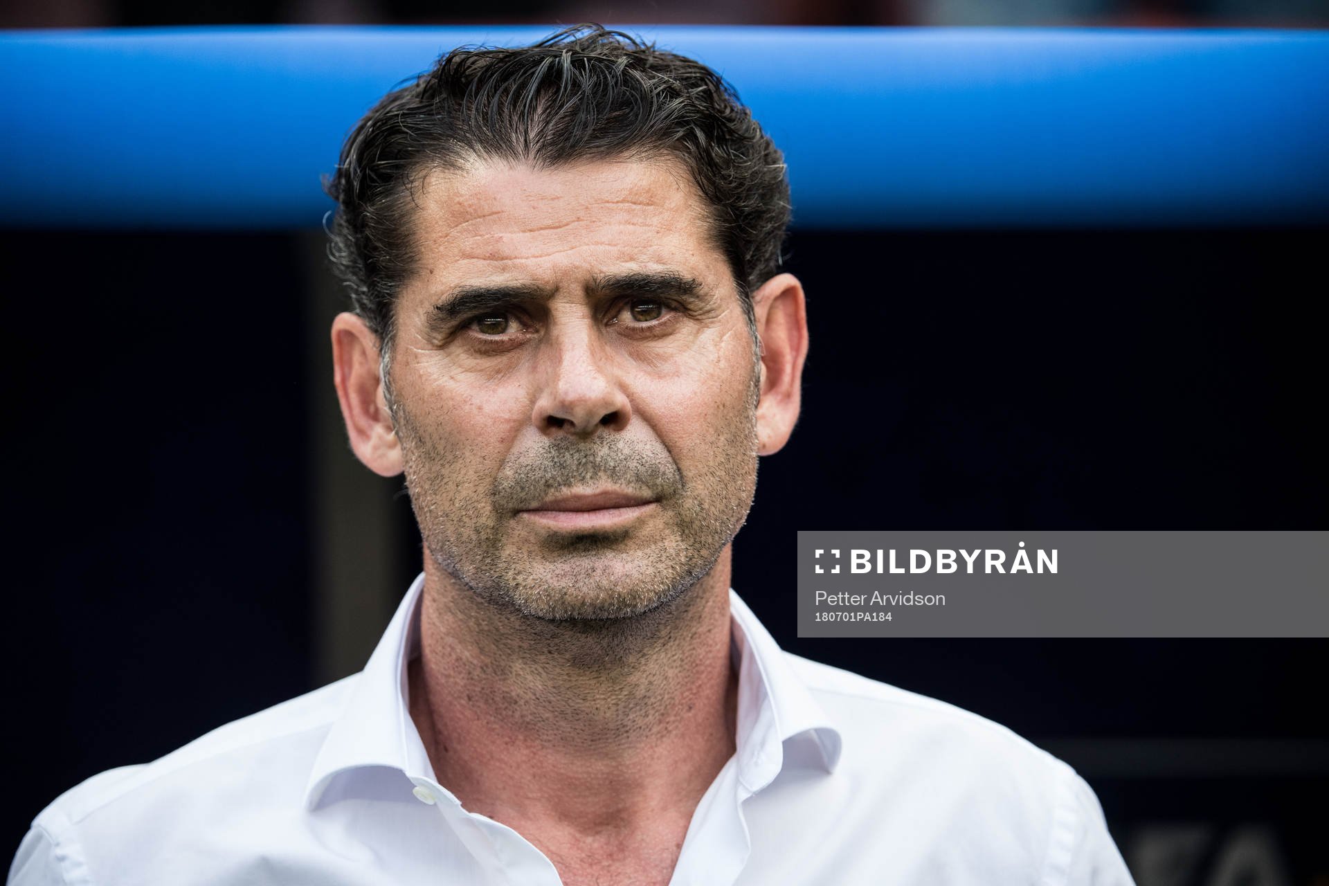 Head coach Fernando Hierro of Spain prior the FIFA World