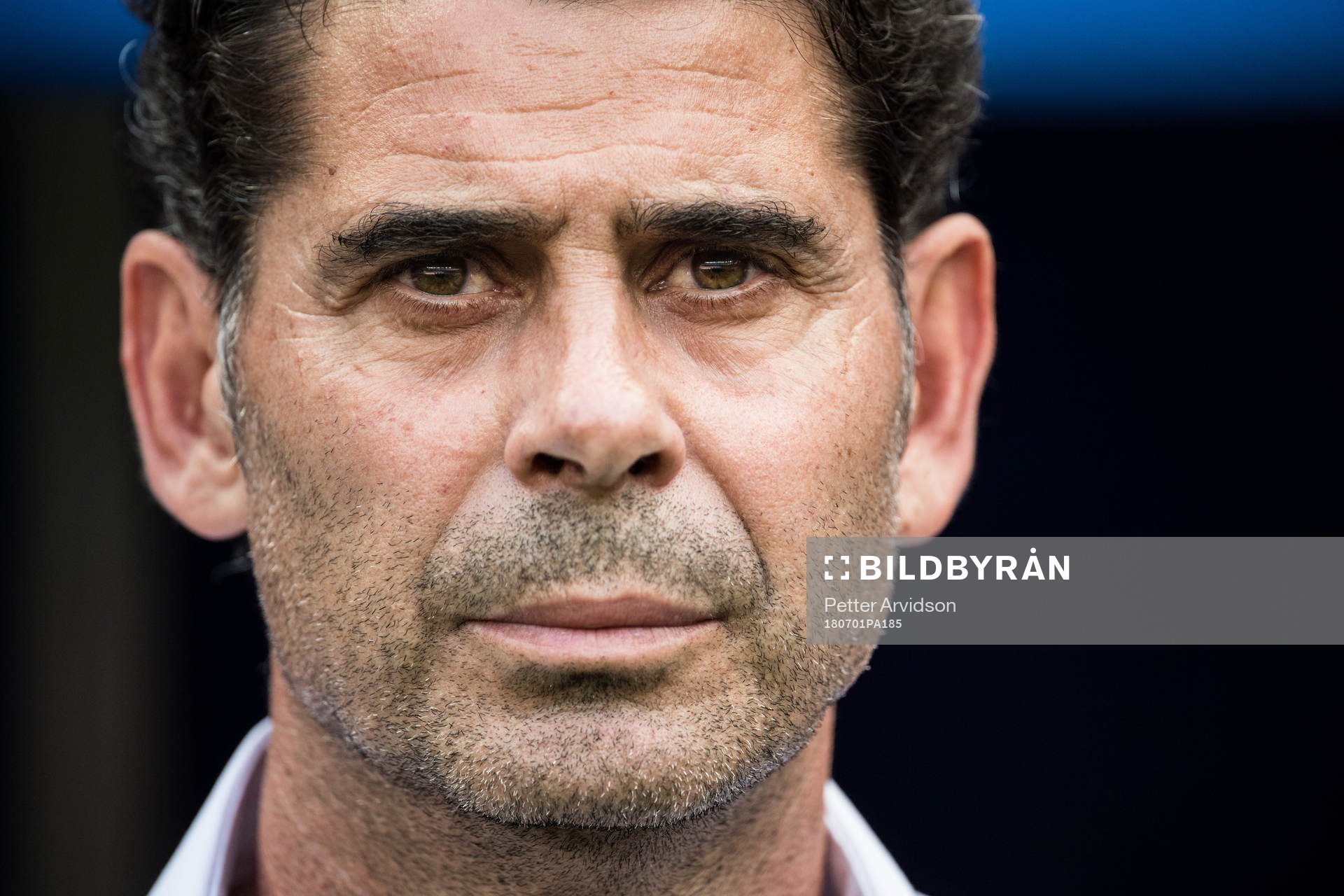 Head coach Fernando Hierro of Spain prior the FIFA World