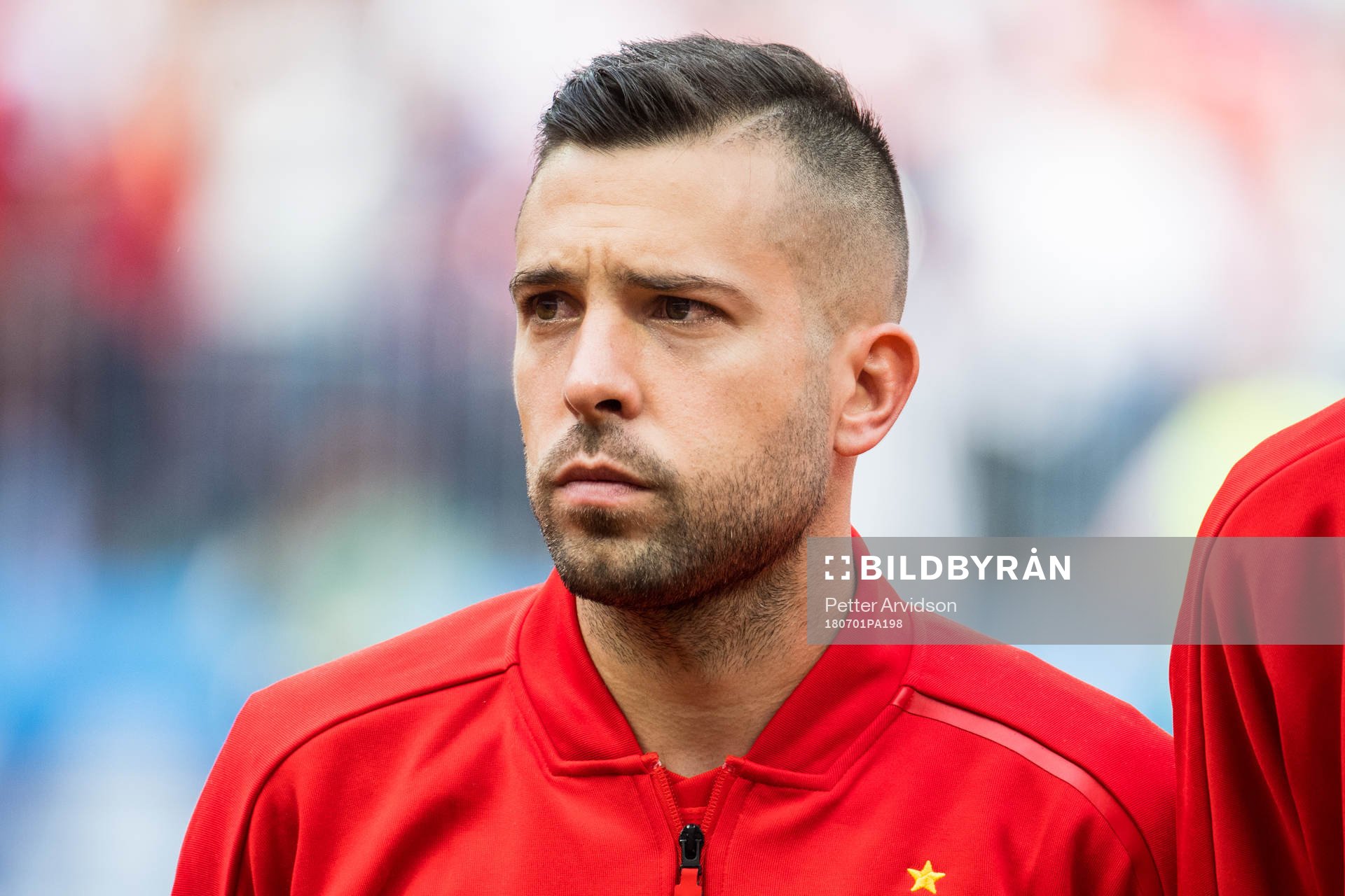 Jordi Alba of Spain prior the FIFA World Cup round of 16