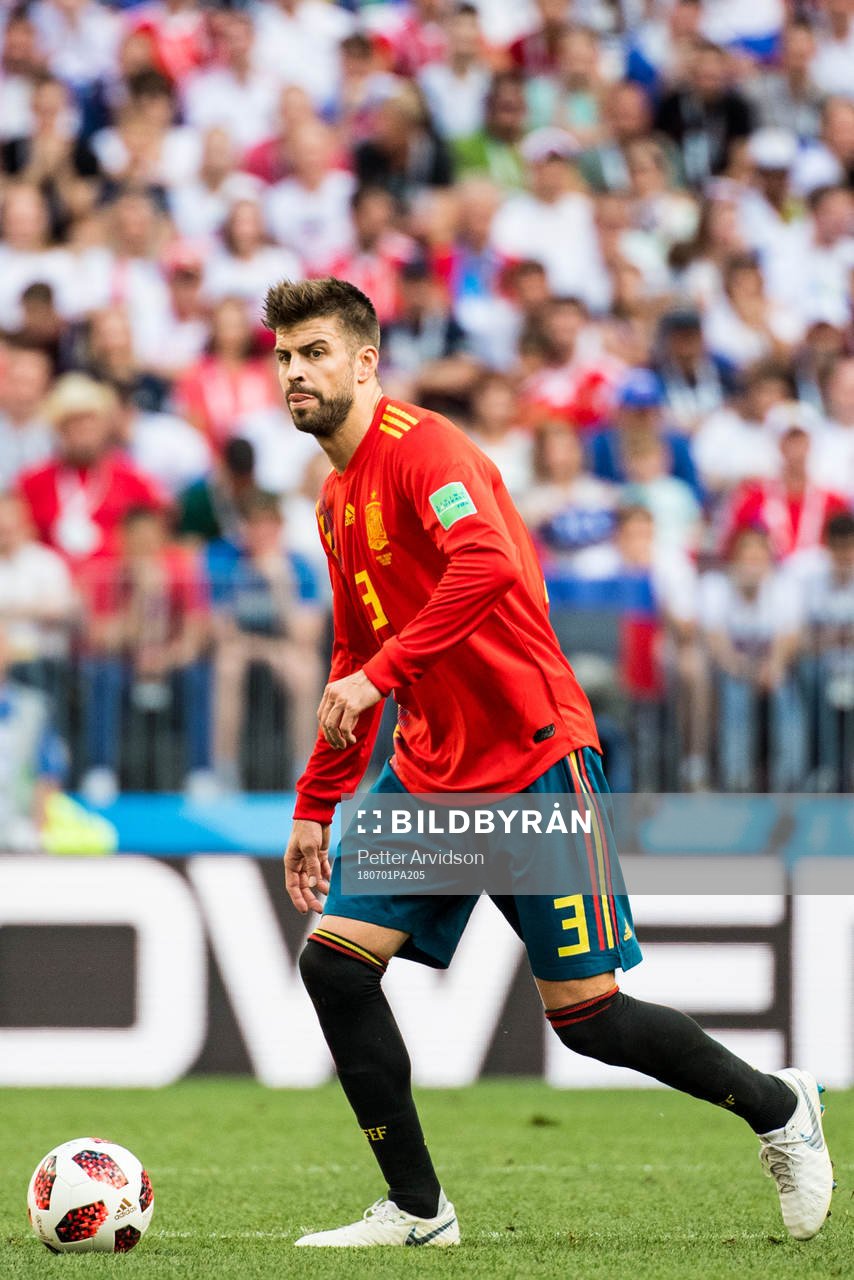 Gerard Pique of Spain
