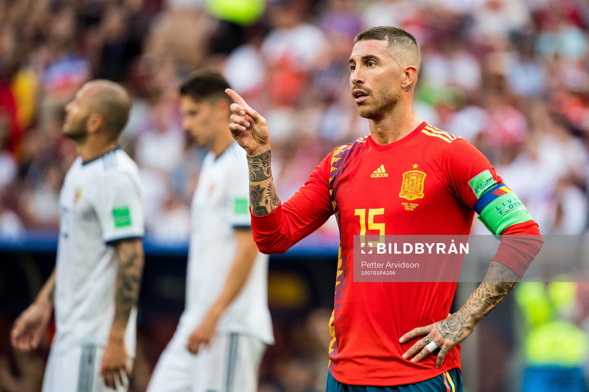 Sergio Ramos of Spain