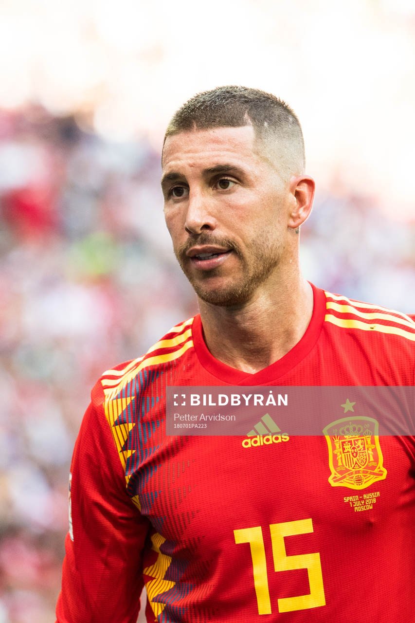Sergio Ramos of Spain