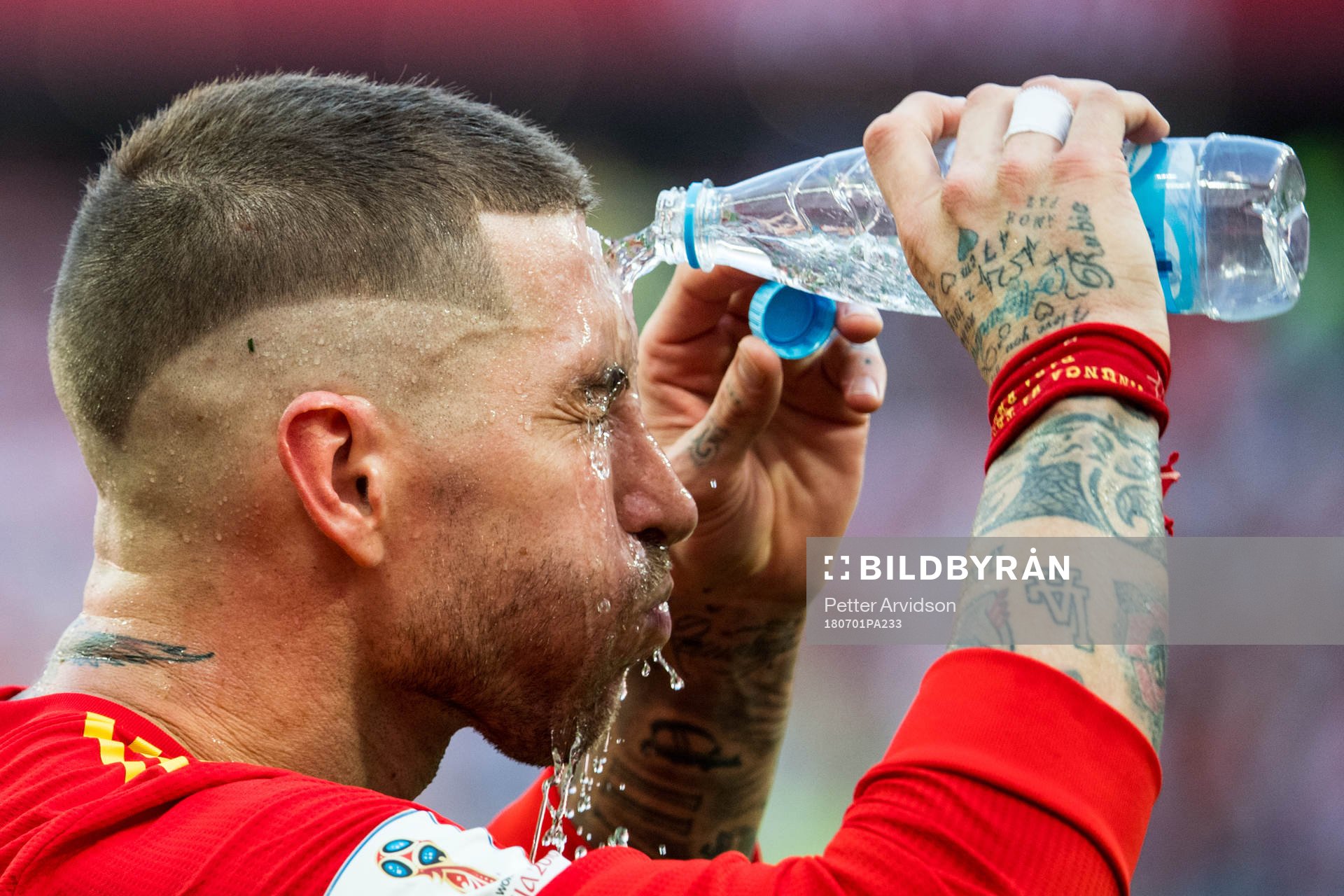 Sergio Ramos of Spain