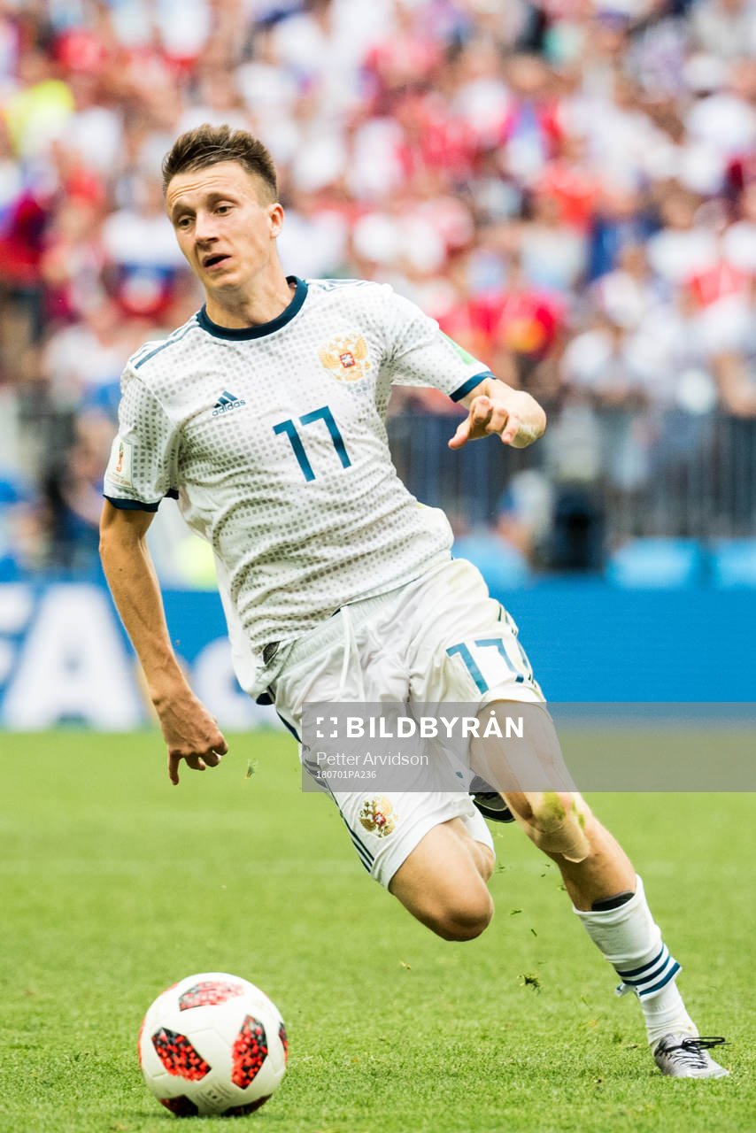 Aleksandr Golovin of Russia