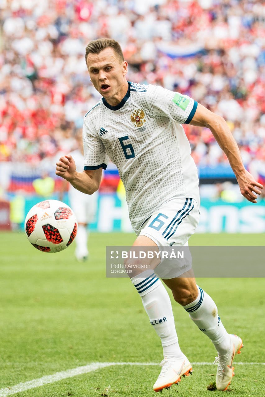 Denis Cheryshev of Russia