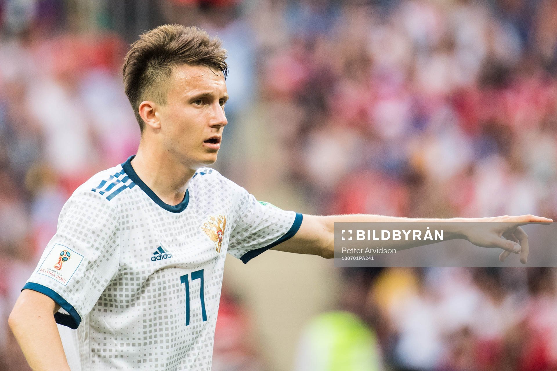 Aleksandr Golovin of Russia