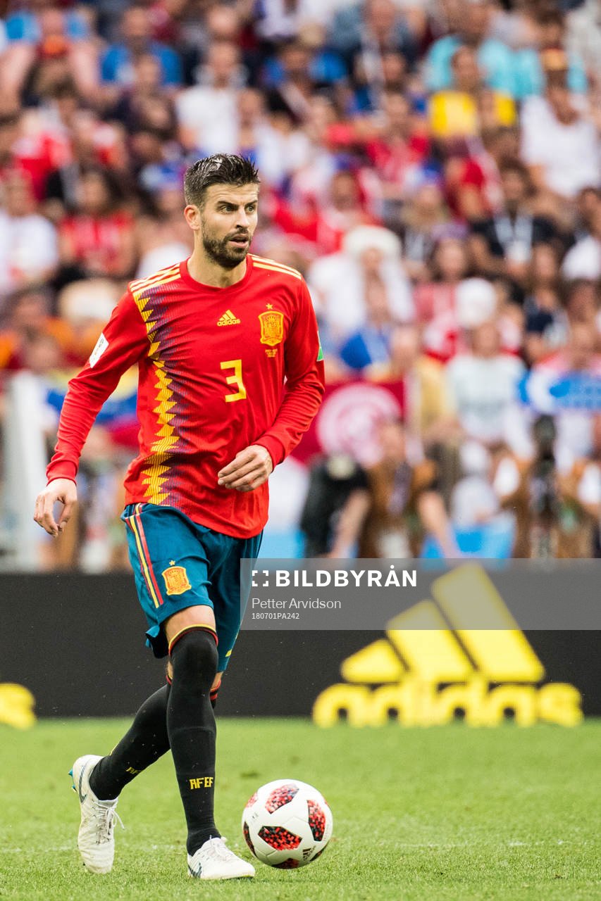 Gerard Pique of Spain