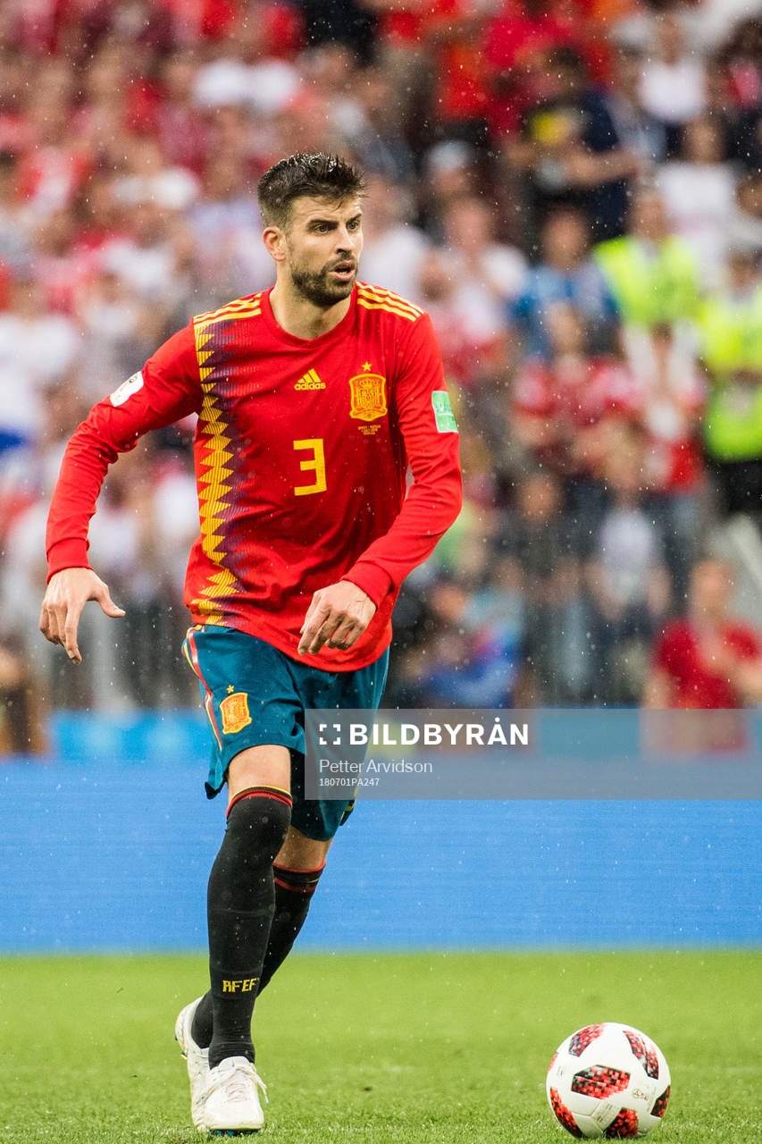 Gerard Pique of Spain