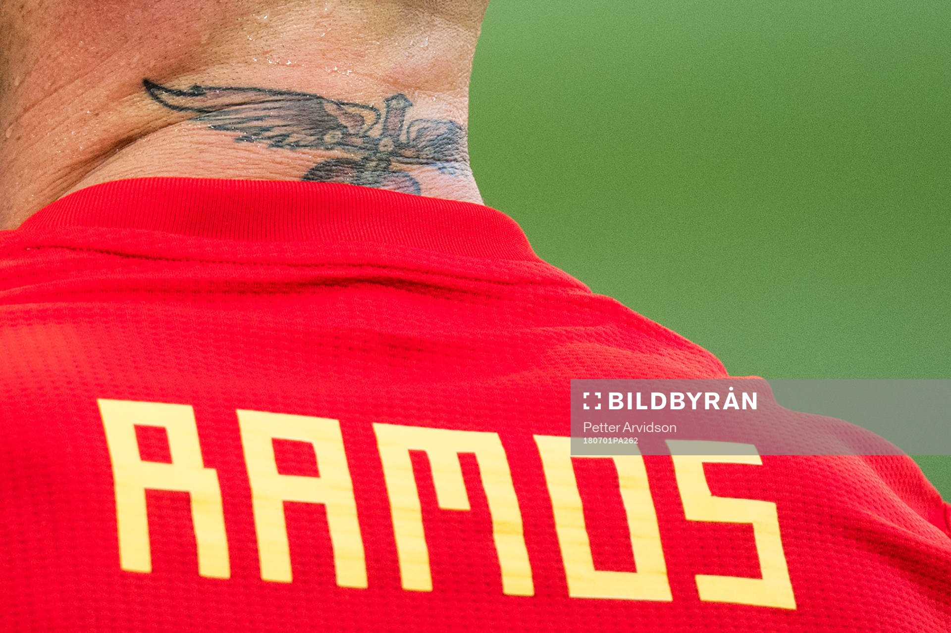 Sergio Ramos of Spain