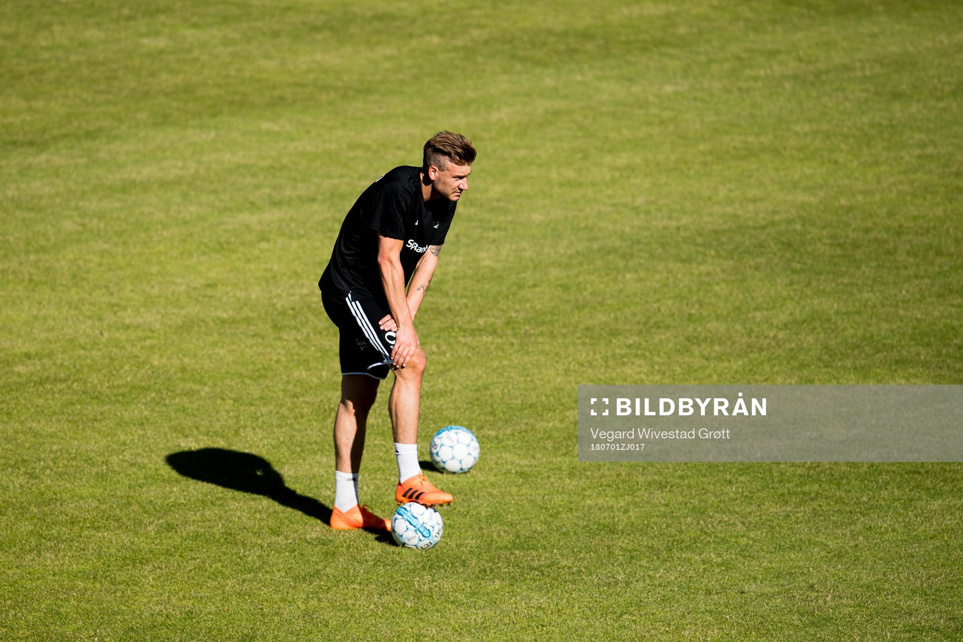 Nicklas Bendtner of Rosenborg