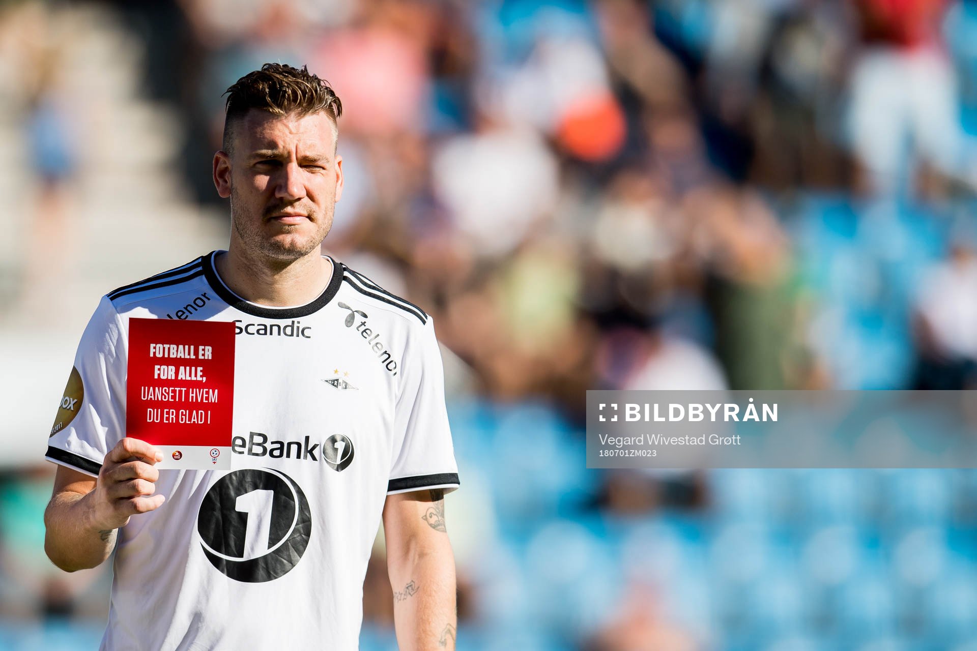 Nicklas Bendtner of Rosenborg