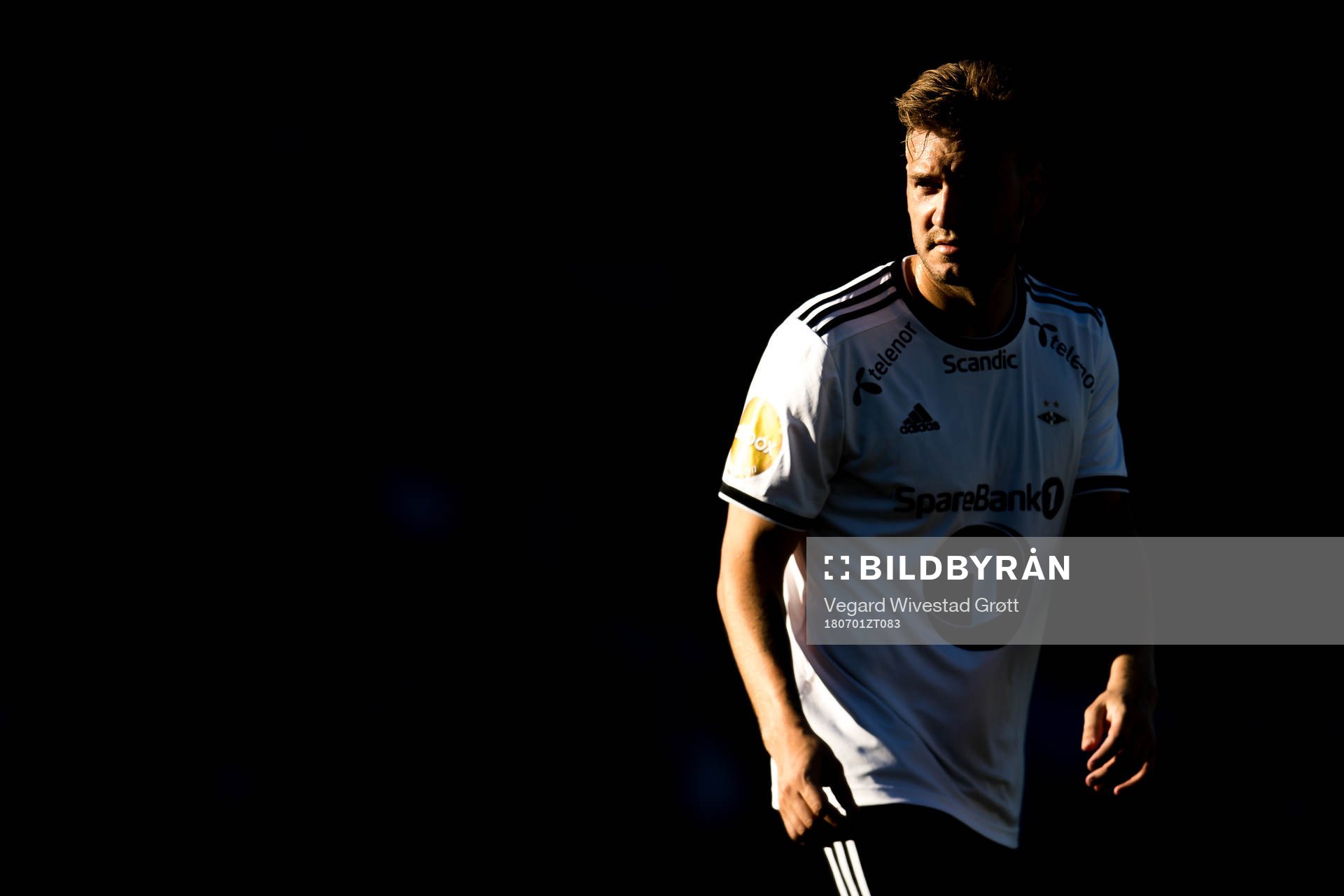 Nicklas Bendtner of Rosenborg