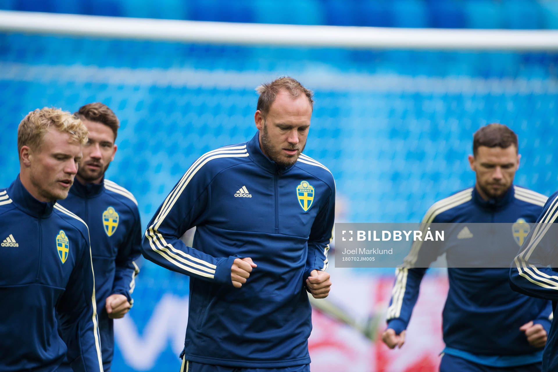 Andreas Granqvist of the Swedish national football team at