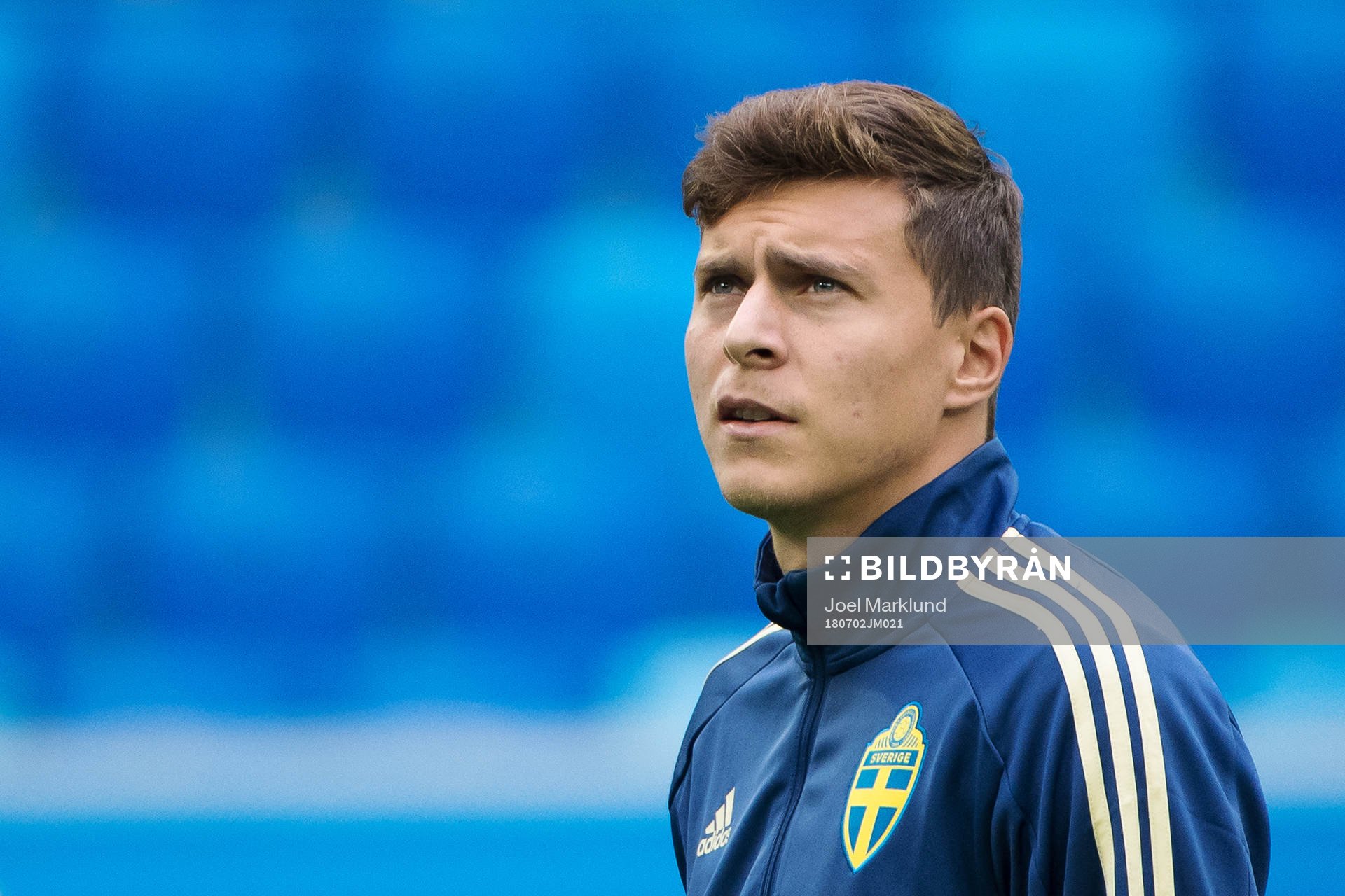 Victor Nilsson Lindelöf of the Swedish national football