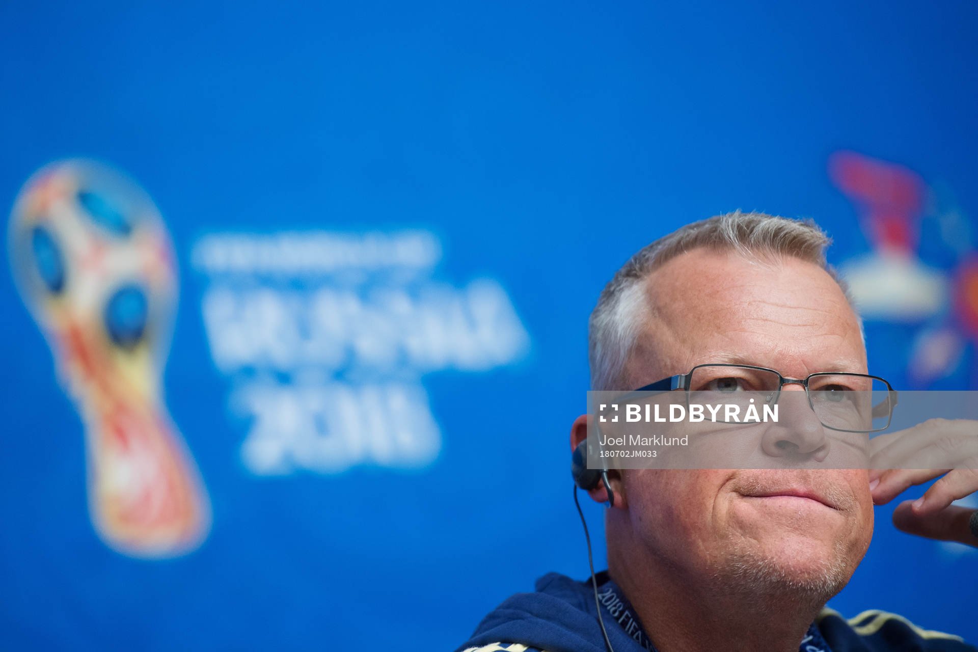 Head coach Janne Andersson of the Swedish national football