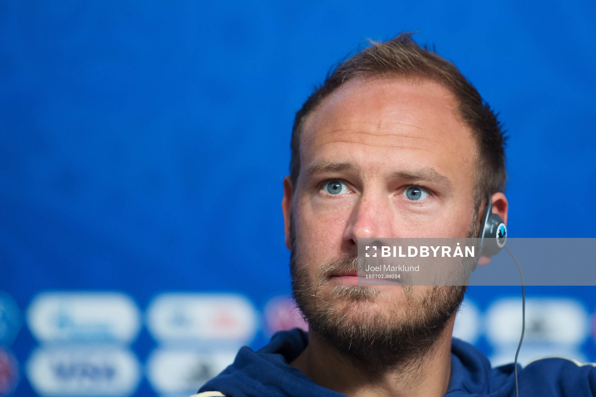 Andreas Granqvist of the Swedish national football team at