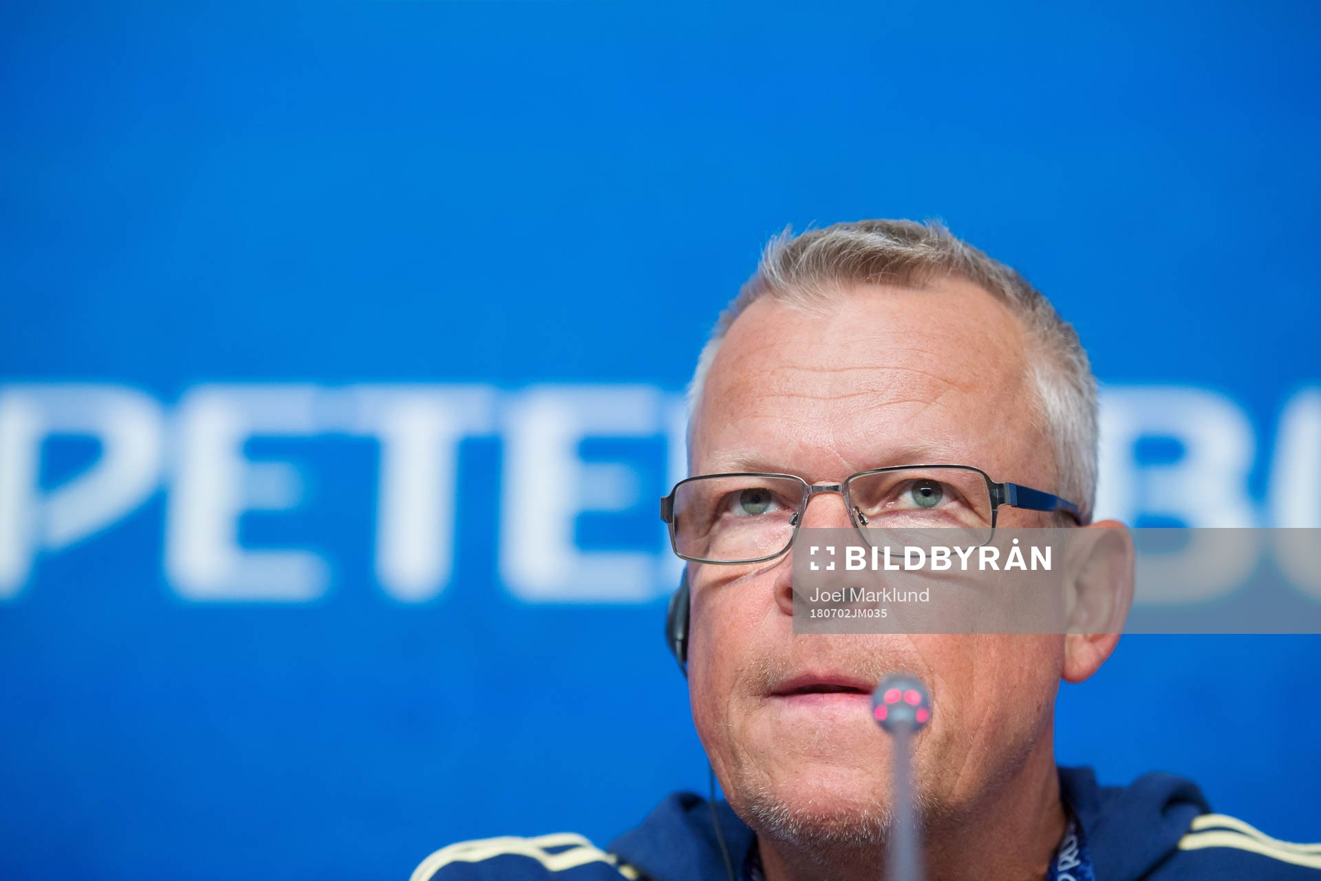 Head coach Janne Andersson of the Swedish national football