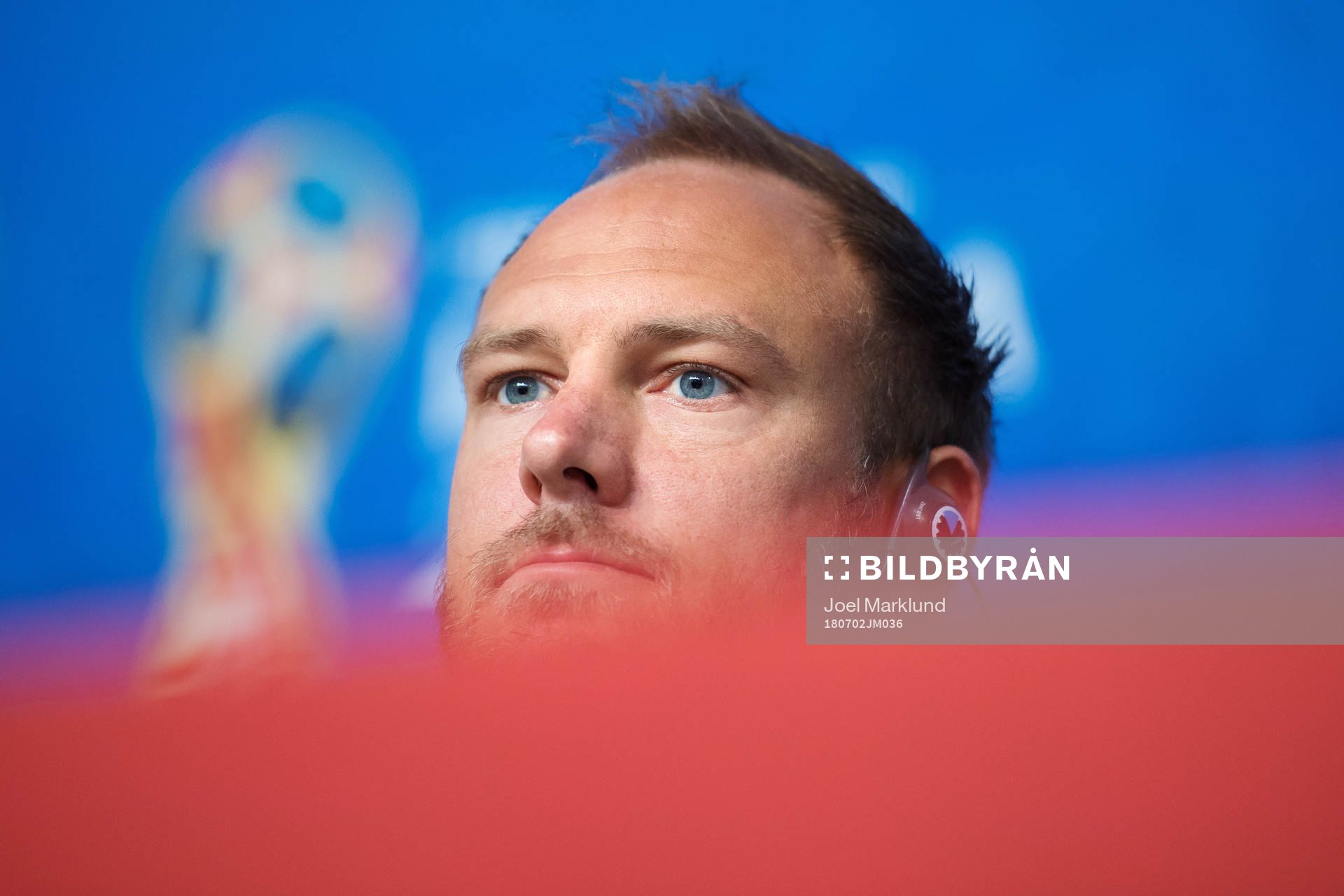 Andreas Granqvist of the Swedish national football team at
