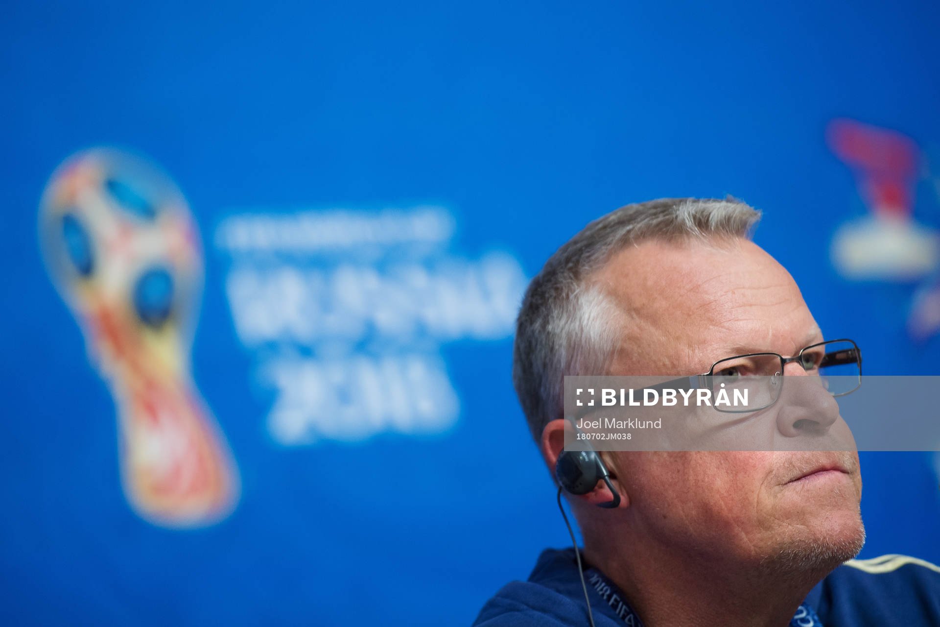 Head coach Janne Andersson of the Swedish national football