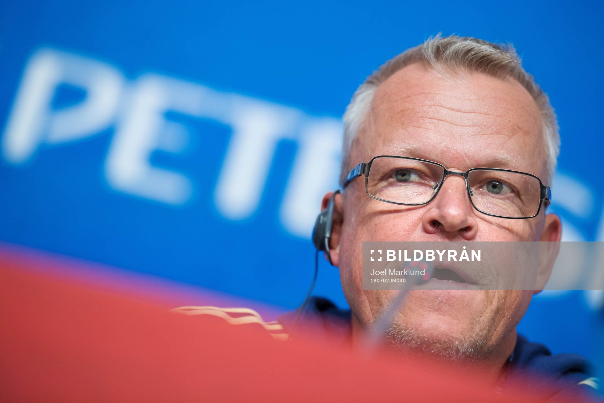 Head coach Janne Andersson of the Swedish national football