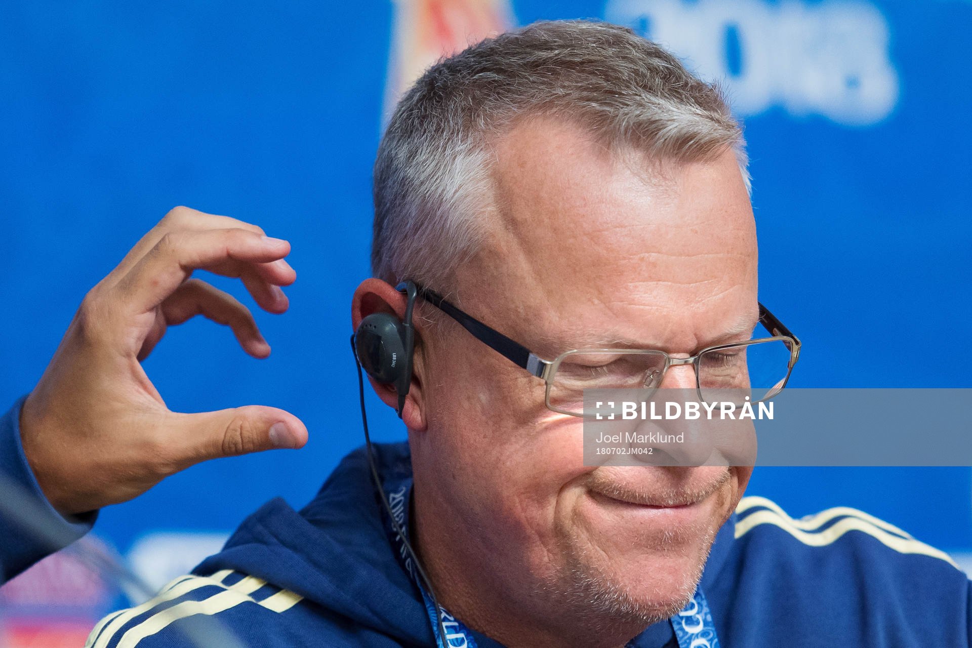 Head coach Janne Andersson of the Swedish national football