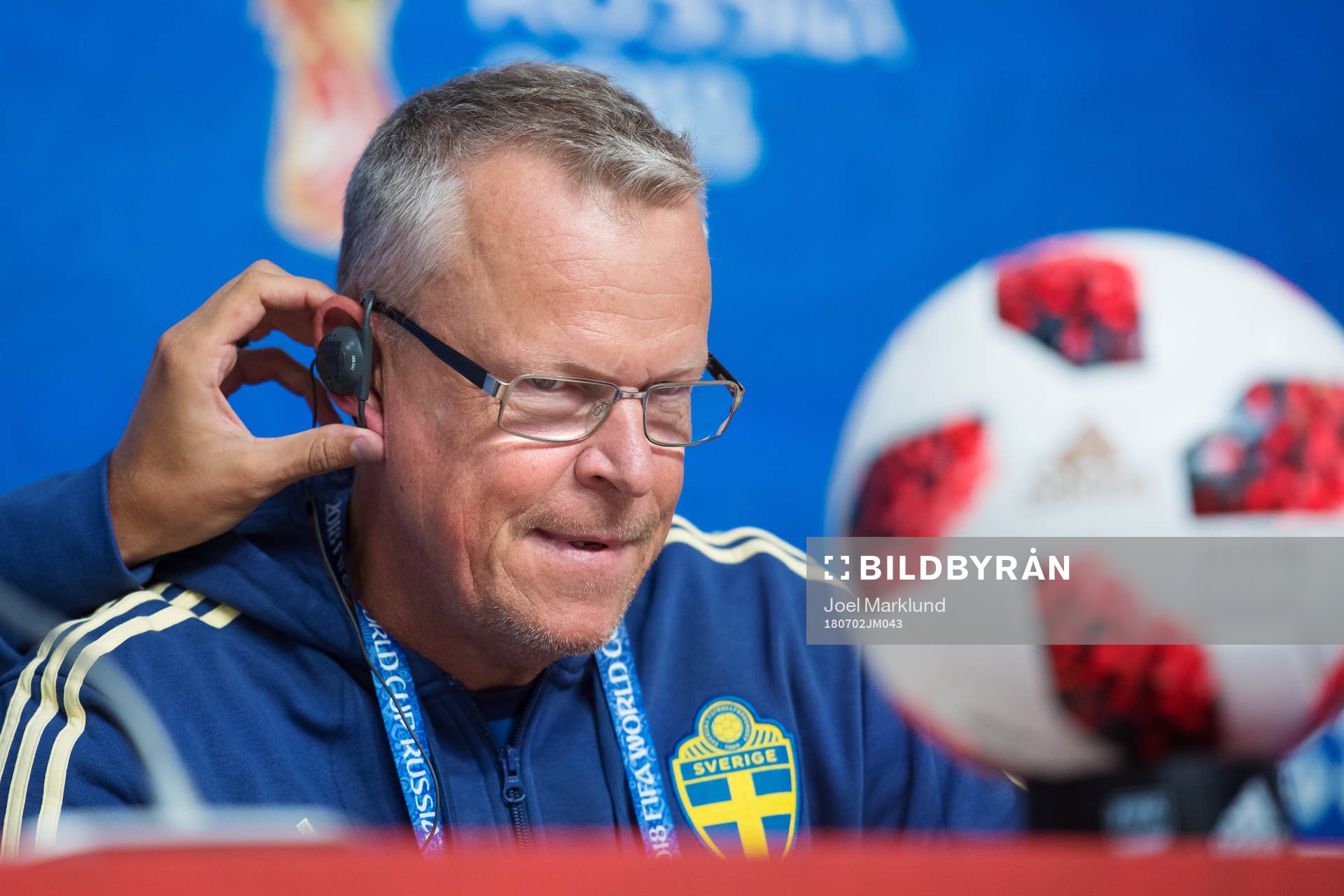 Head coach Janne Andersson of the Swedish national football