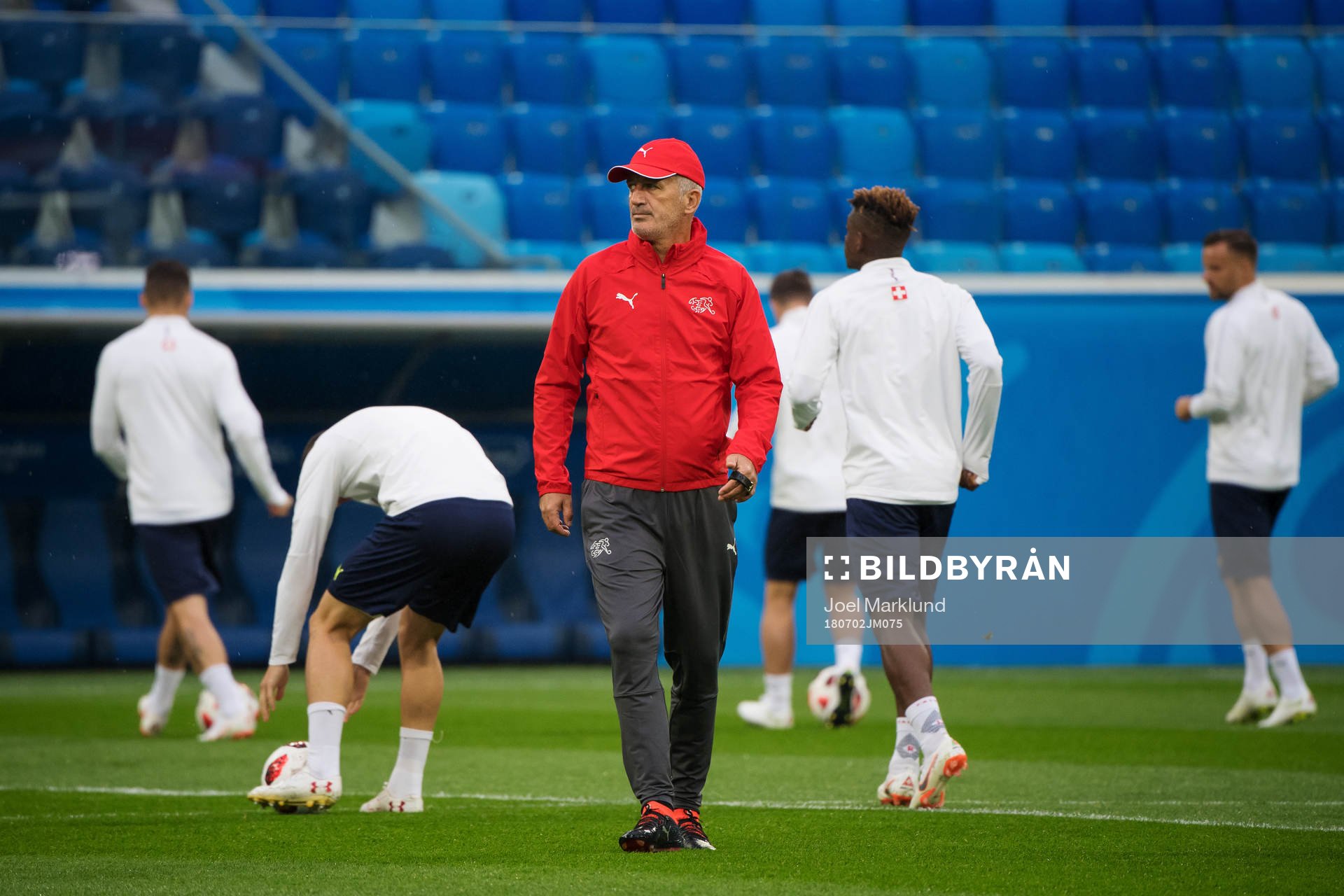 Head coach Vladimir Petkovic of the Swiss national football