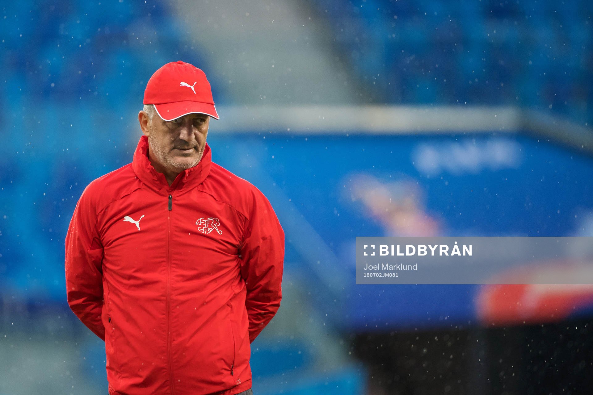 Head coach Vladimir Petkovic of the Swiss national football