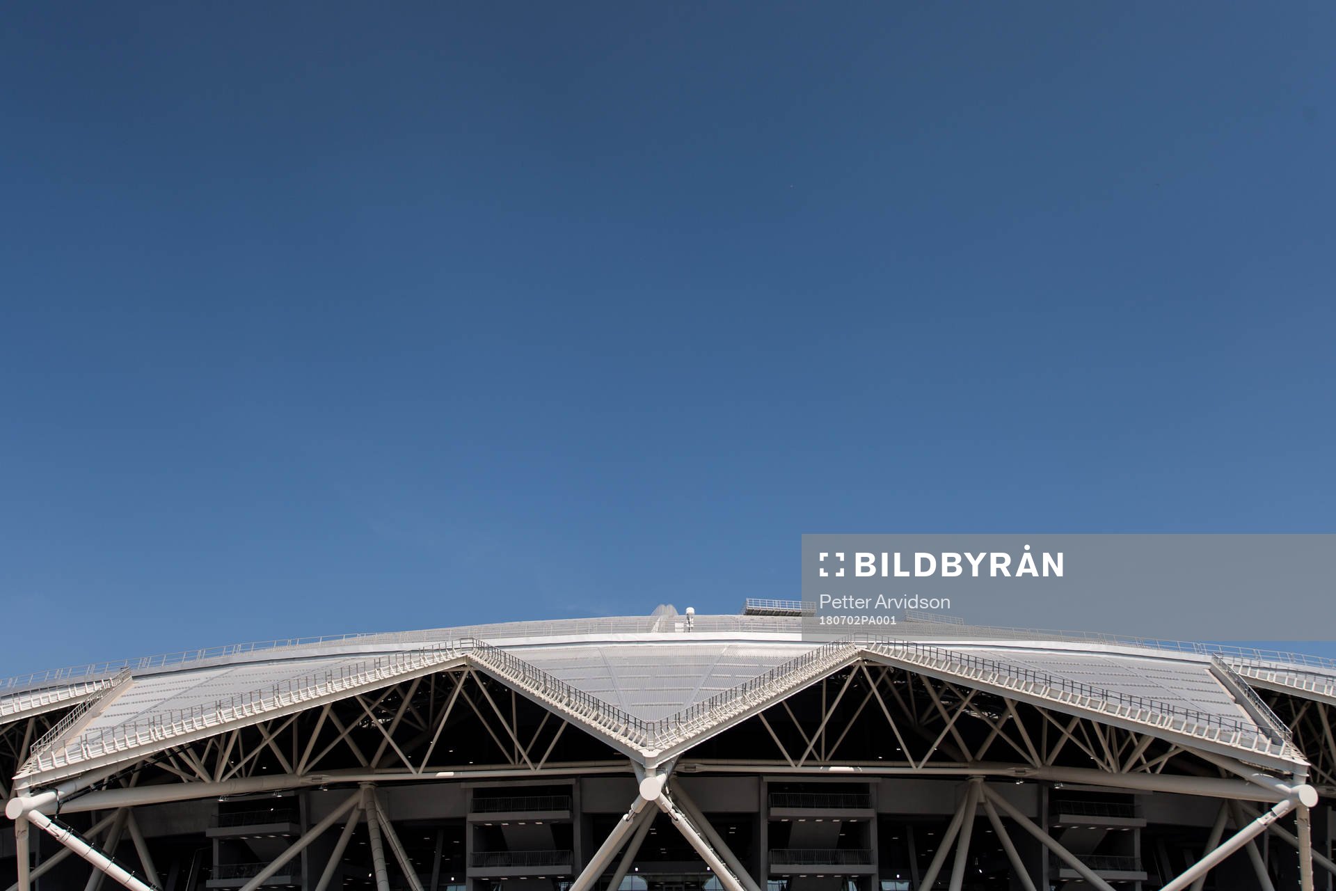 General view of Samara Arena prior the FIFA World Cup round