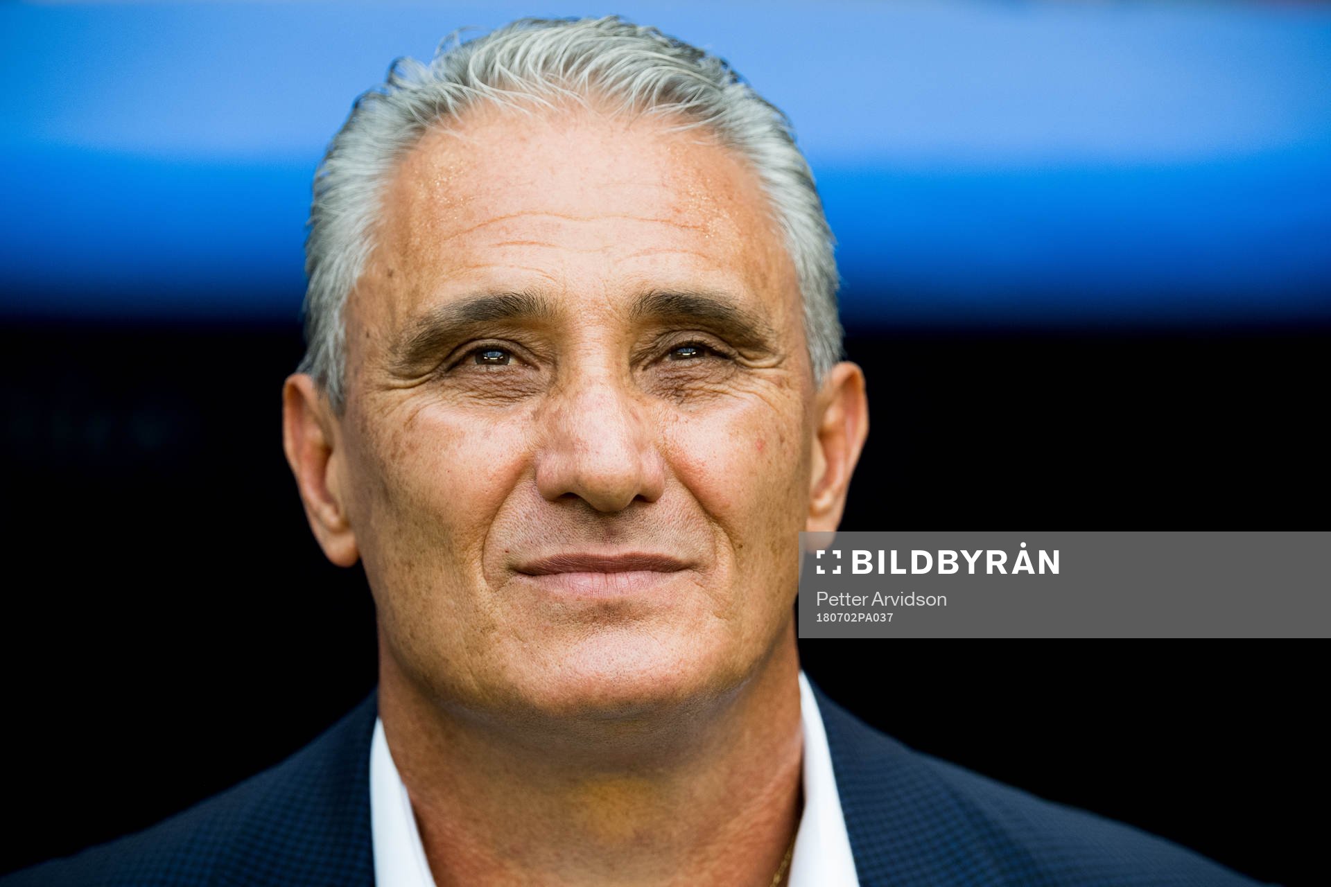 Head coach Tite of Brazil