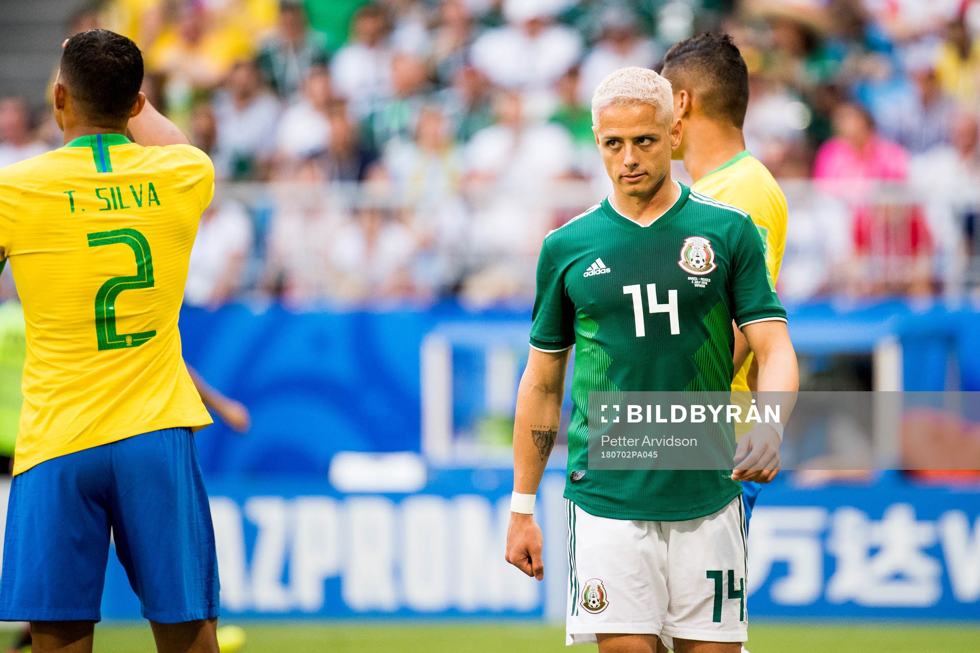 Javier Hernandez of Mexico