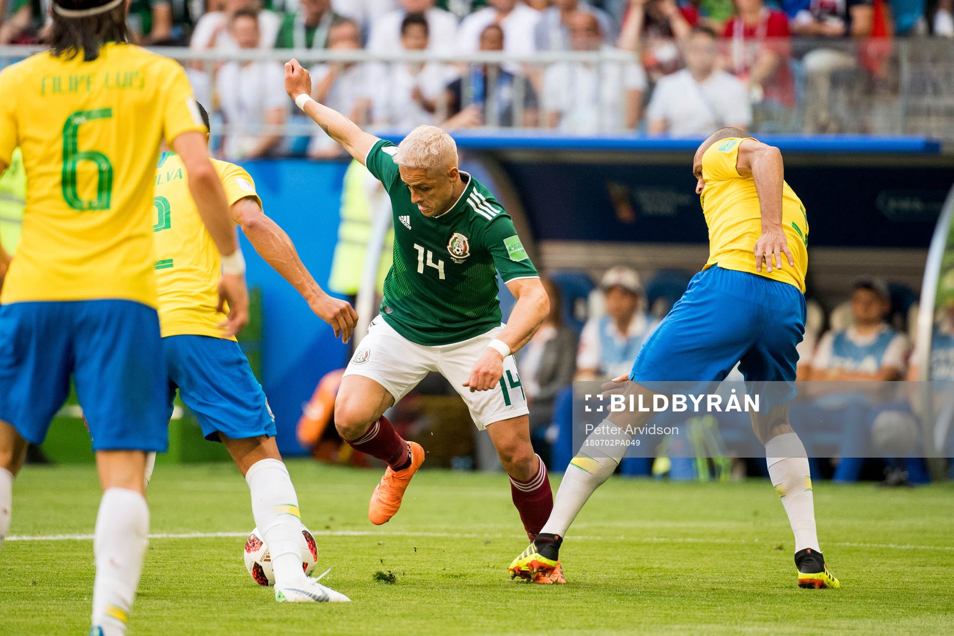 Javier Hernandez of Mexico