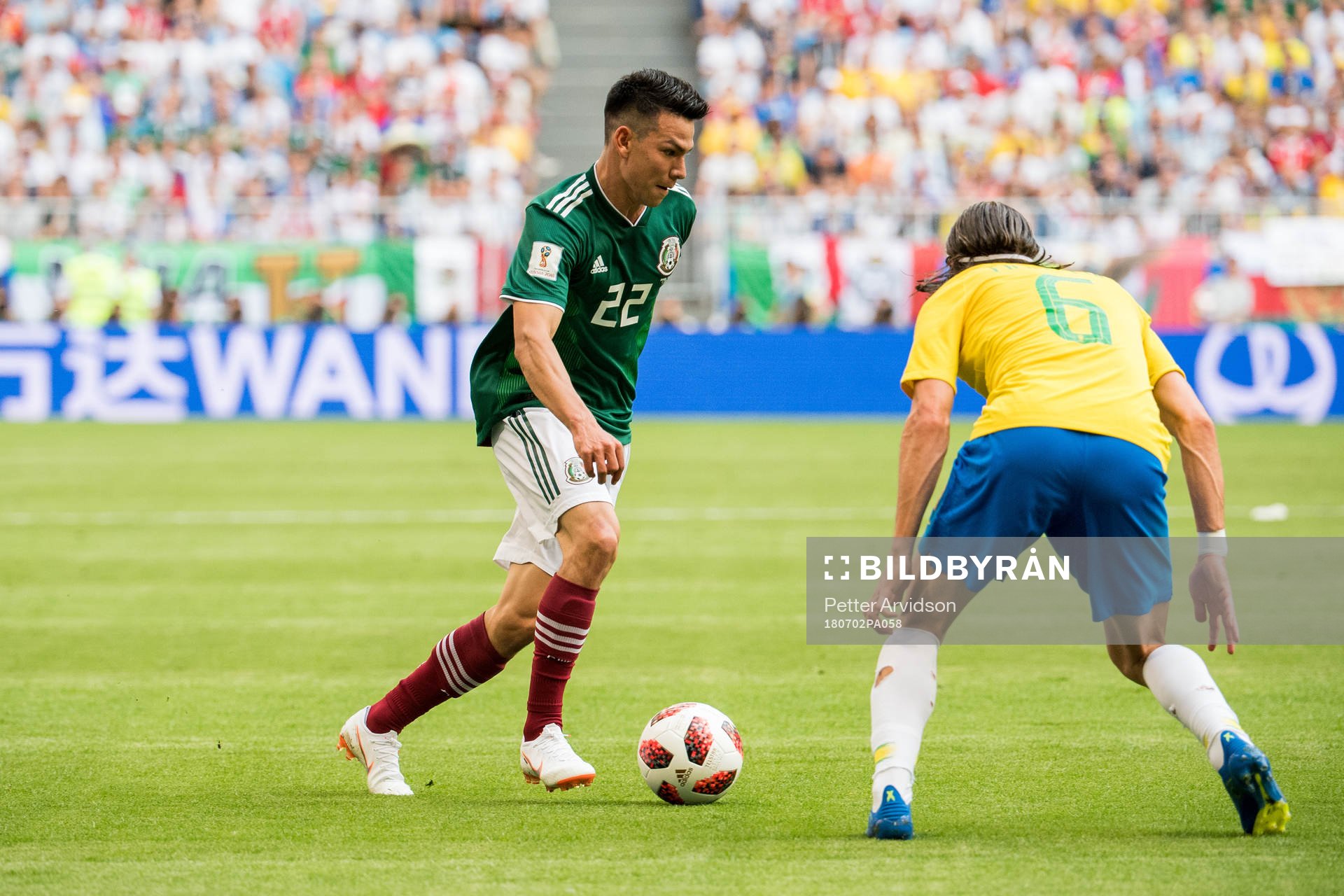 Hirving Lozano of Mexico