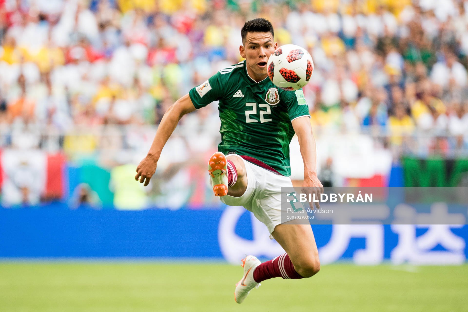 Hirving Lozano of Mexico