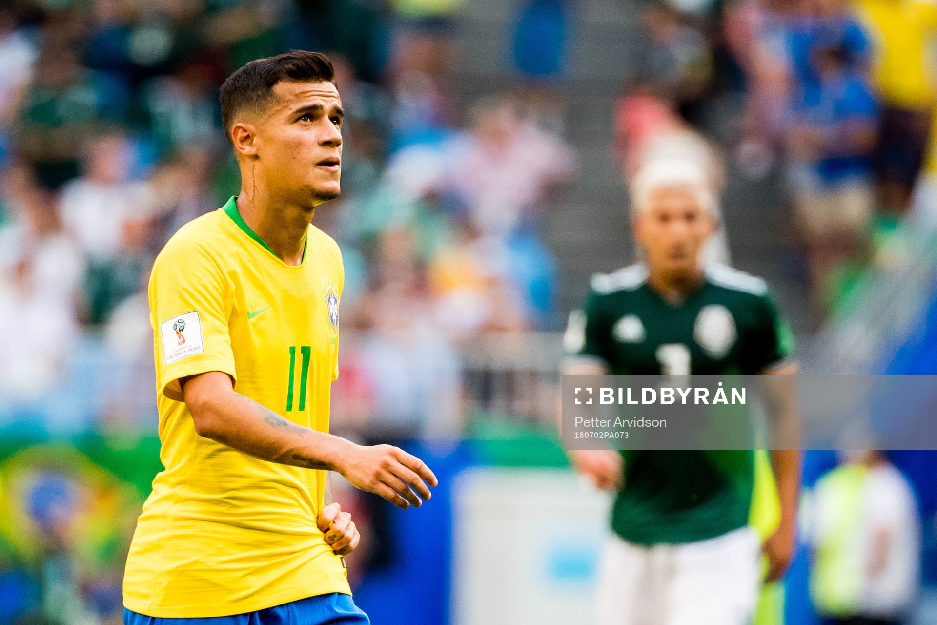 Philippe Coutinho of Brazil