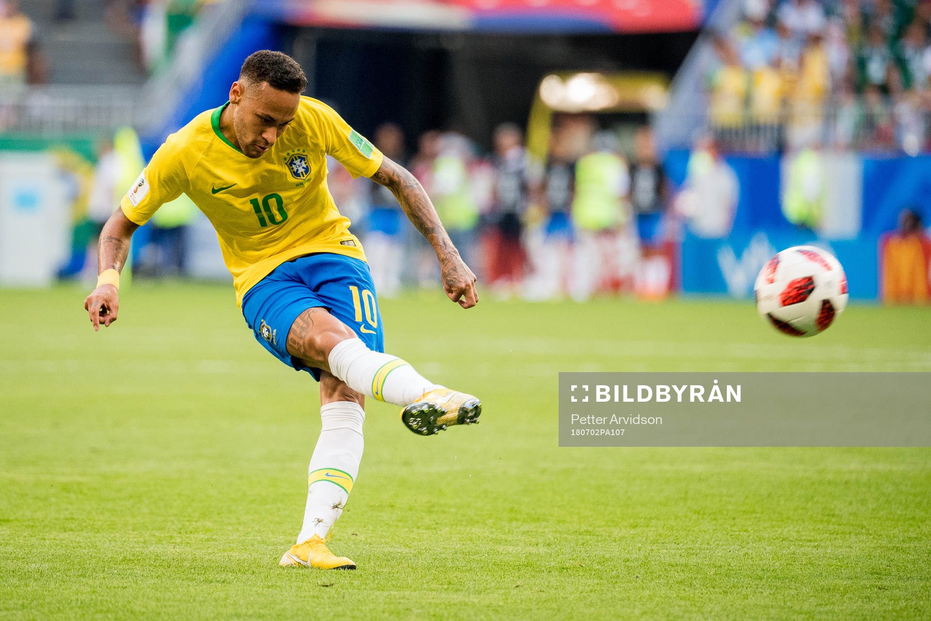 Neymar of Brazil