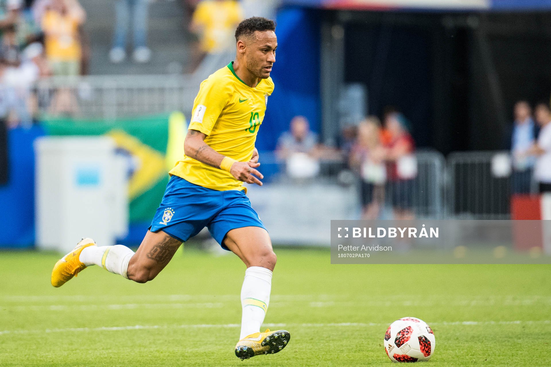 Neymar of Brazil