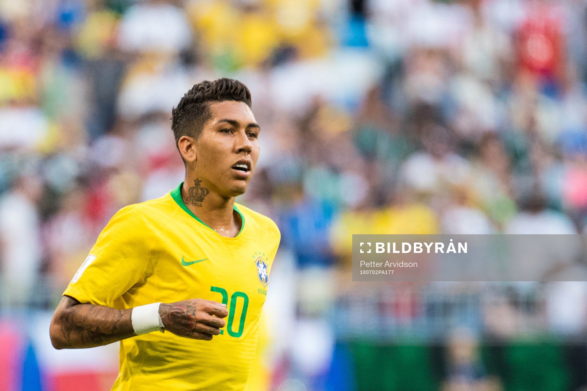 Roberto Firmino of Brazil