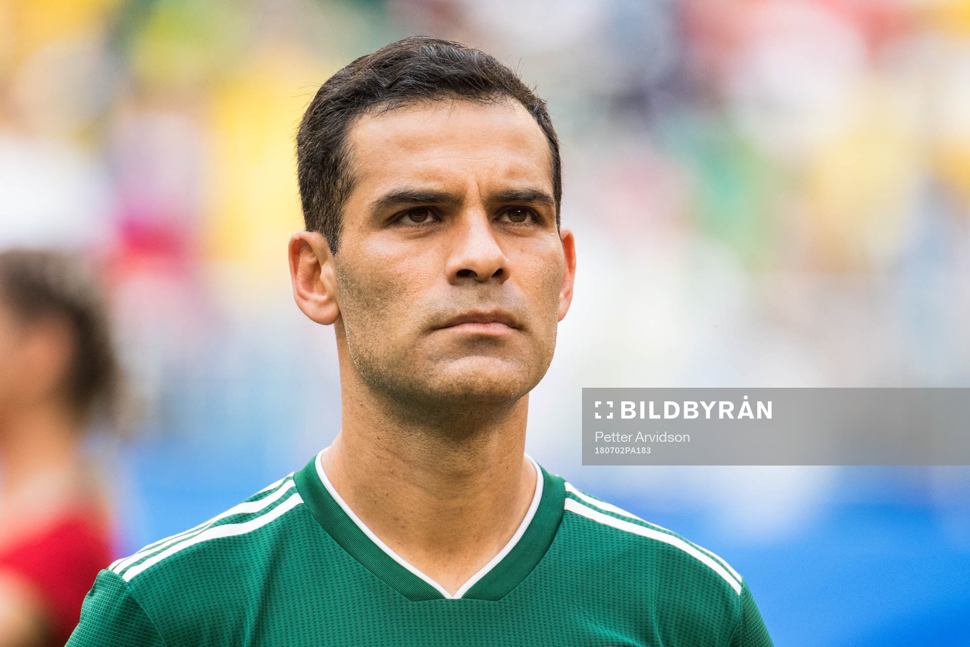 Rafael Marquez of Mexico prior the FIFA World Cup round of