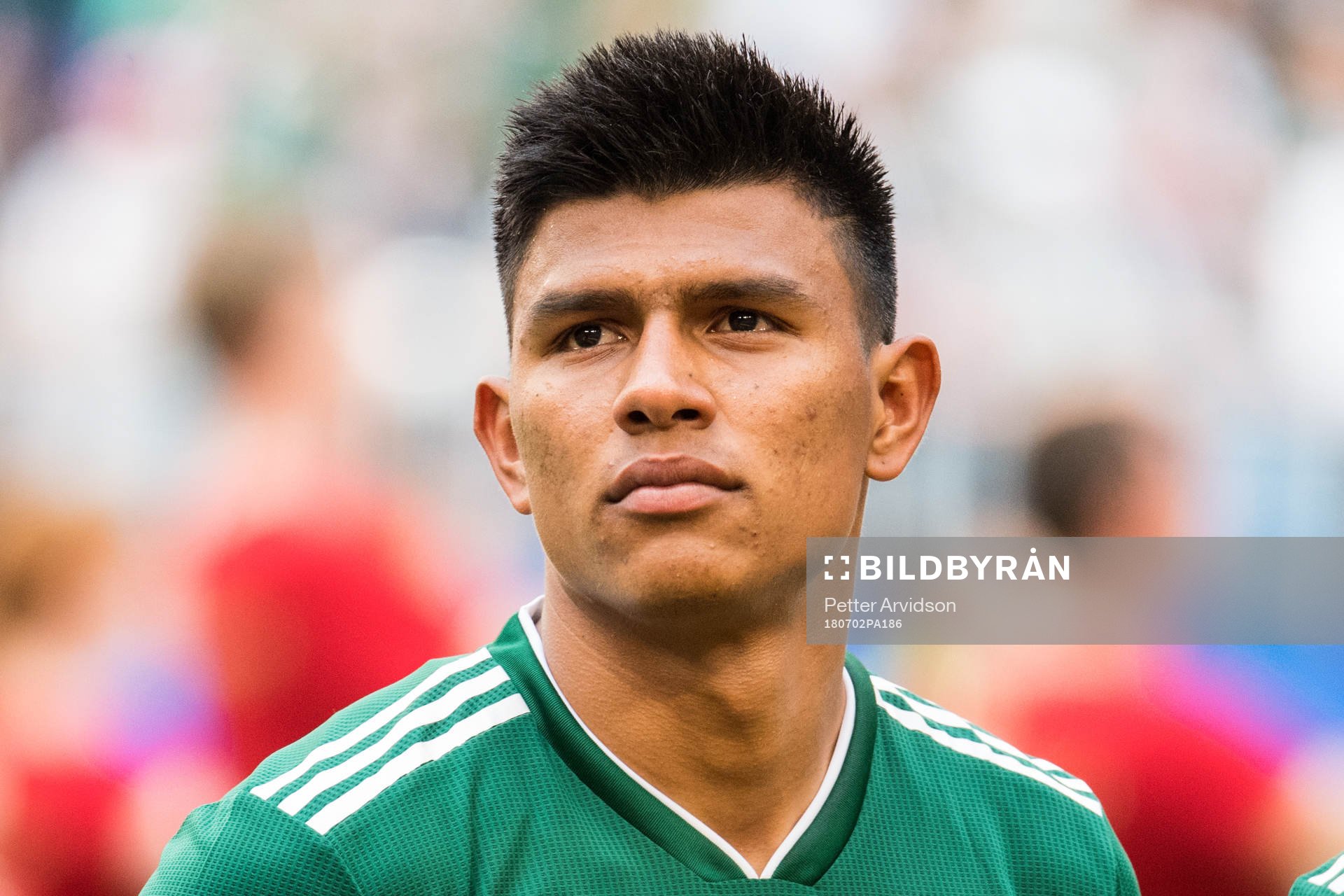 Jesus Gallardo of Mexico prior the FIFA World Cup round of