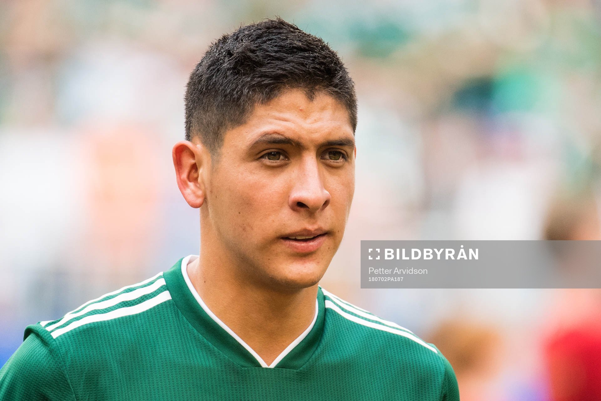 Edson Alvarez of Mexico prior the FIFA World Cup round of